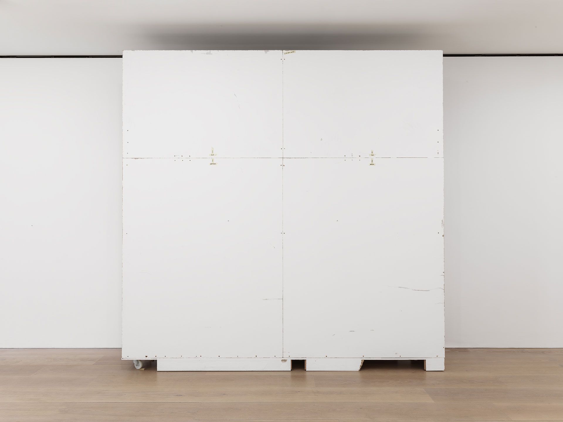 A wall by Christopher Williams, dated 2017.