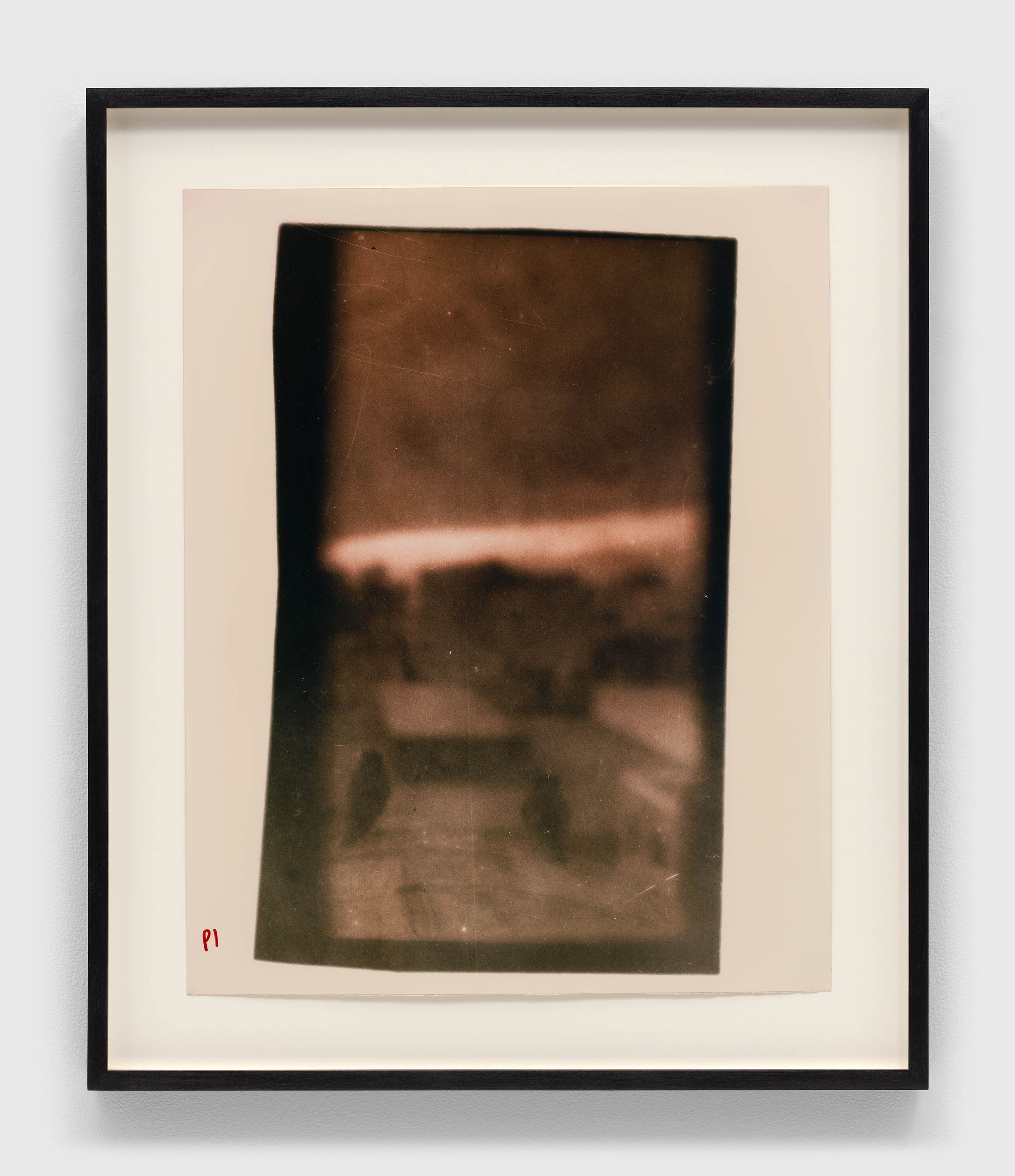 A photograph by Mark Morrisroe, titled Two Birds at Sunrise, dated Sunrise, 1985.