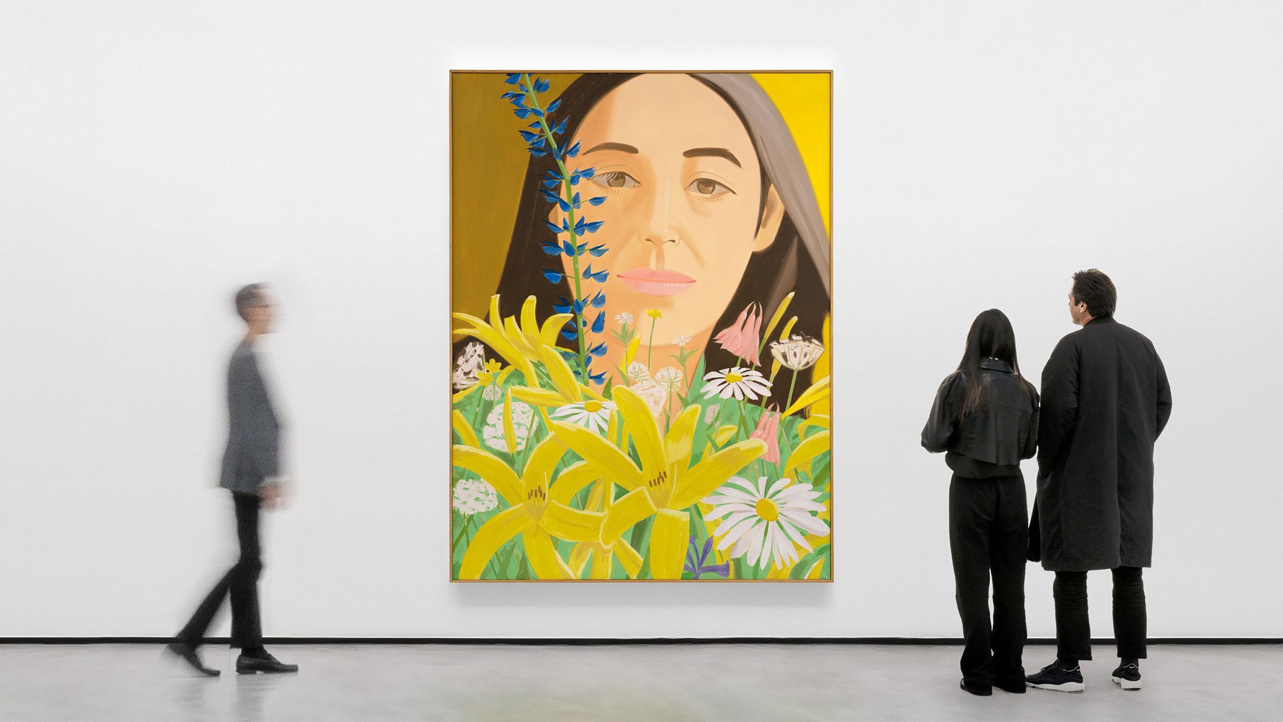 Exceptional Works: Alex Katz | Ada and Flowers, 1980 | David Zwirner
