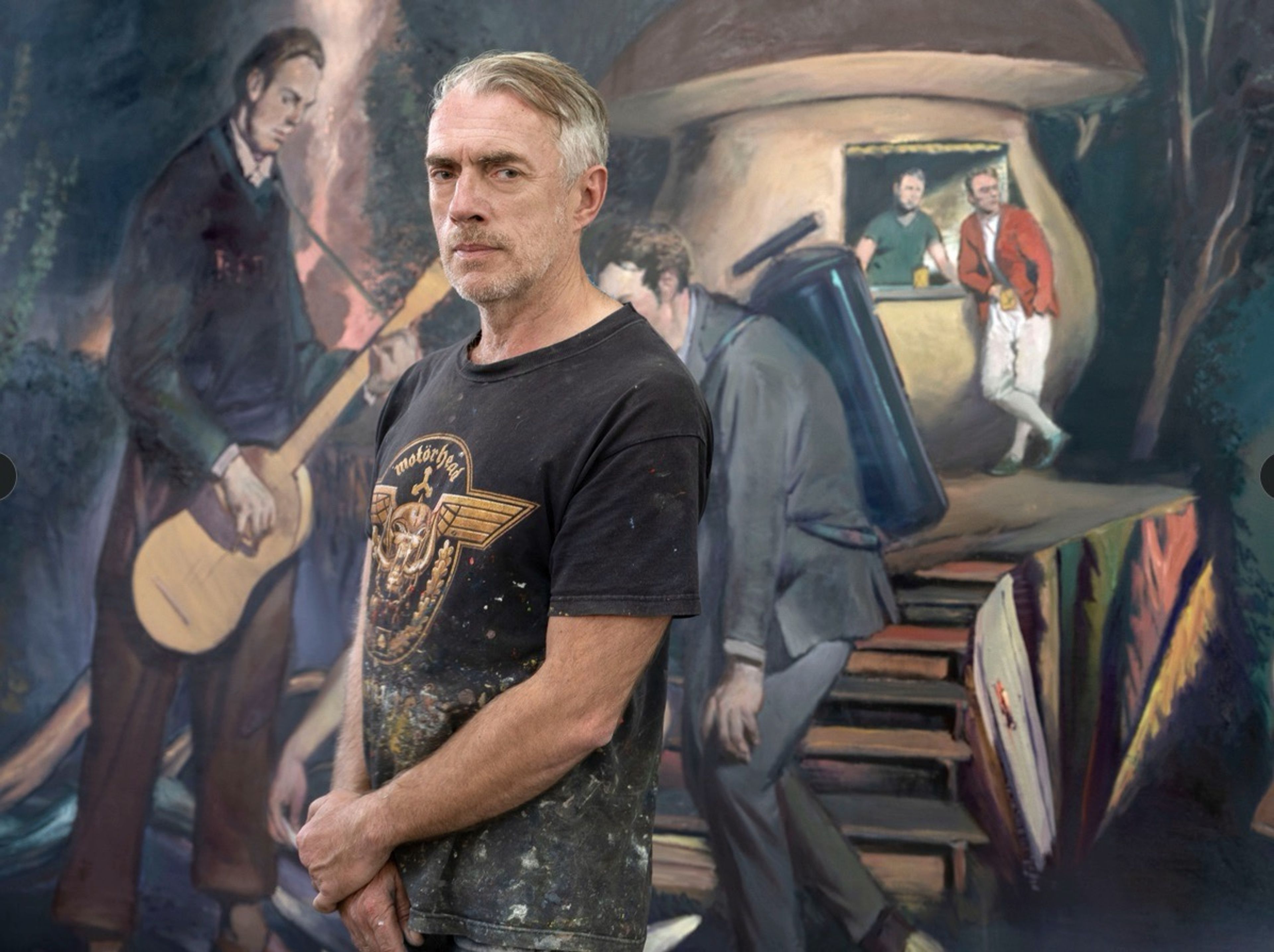 Portrait of Neo Rauch. Photo by Uwe Walter