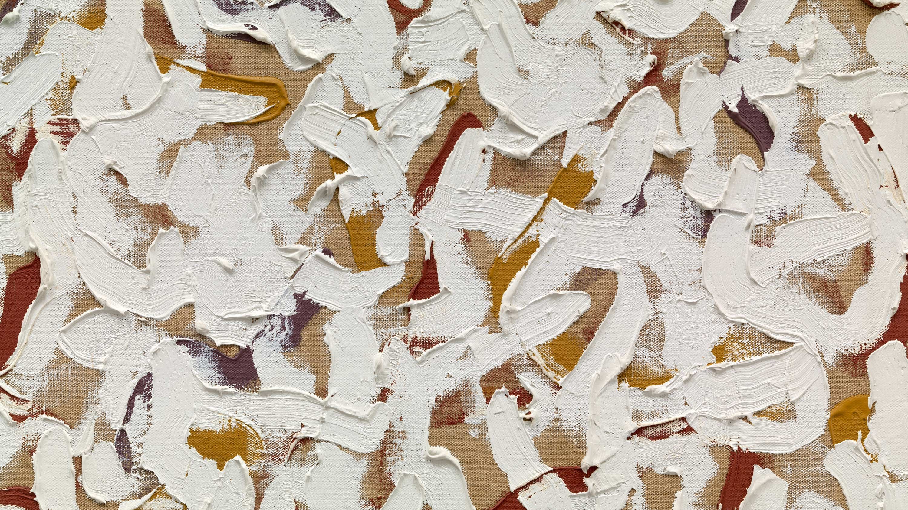 A detail of an artwork by Robert Ryman, called Untitled [Background Music], circa 1962