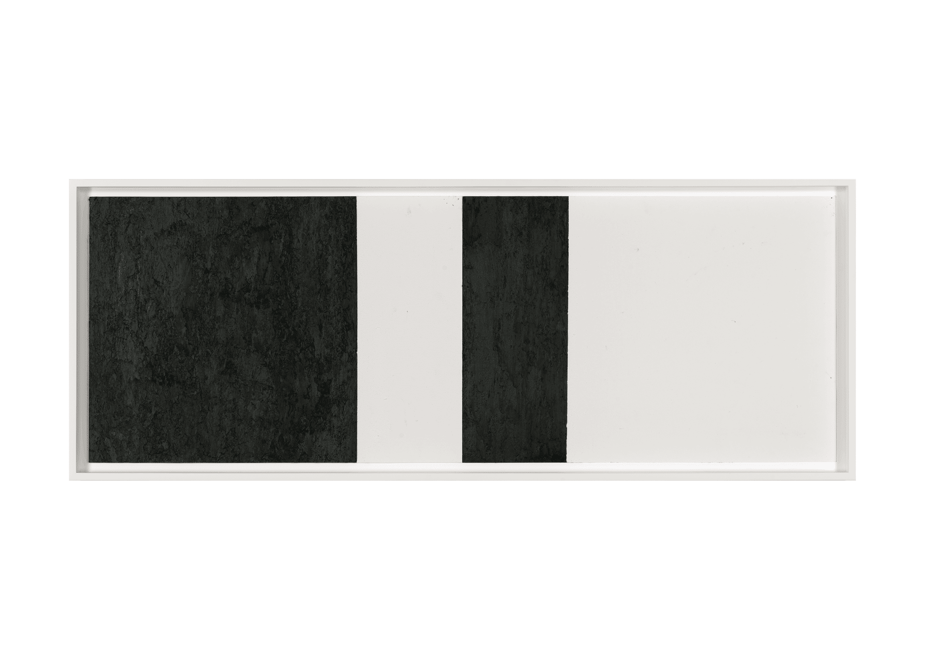 A drawing by Richard Serra, titled Cape Breton Horizontal Reversal #3, dated 2014.
