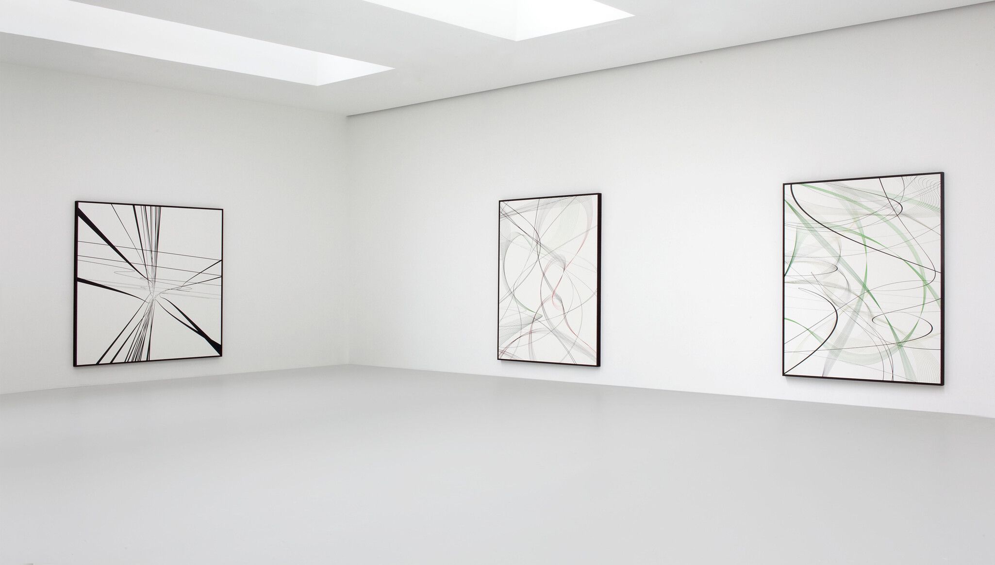 An Installation view, Thomas Ruff, David Zwirner, New York, dated 2010