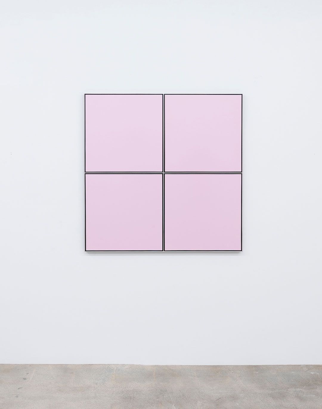 An untitled painting by Tadaaki Kuwayama, dated 1968.