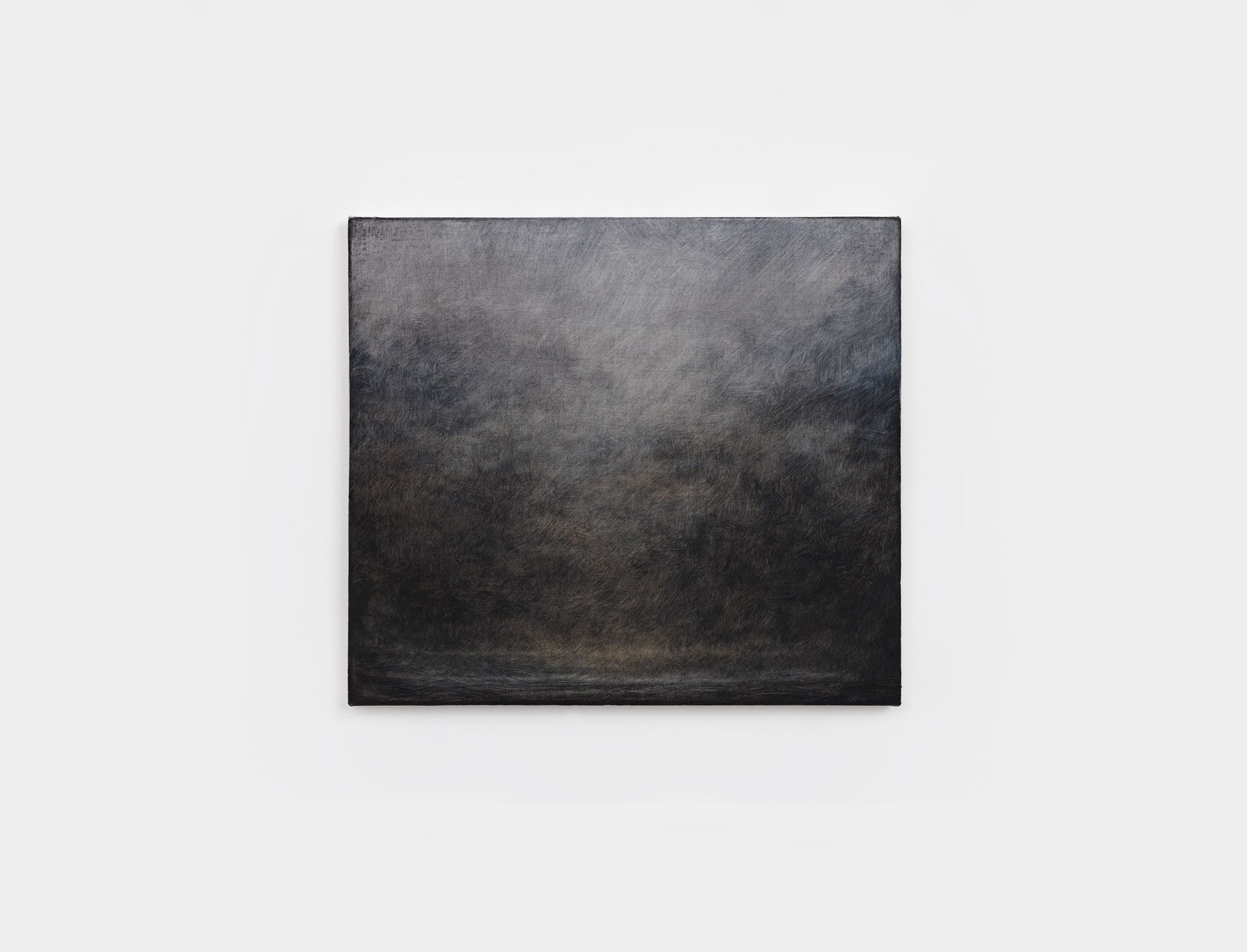 A painting by Lucas Arruda, titled Sem título da série Deserto-Modelo, translated as Untitled Series Desert Model, dated 2017.
