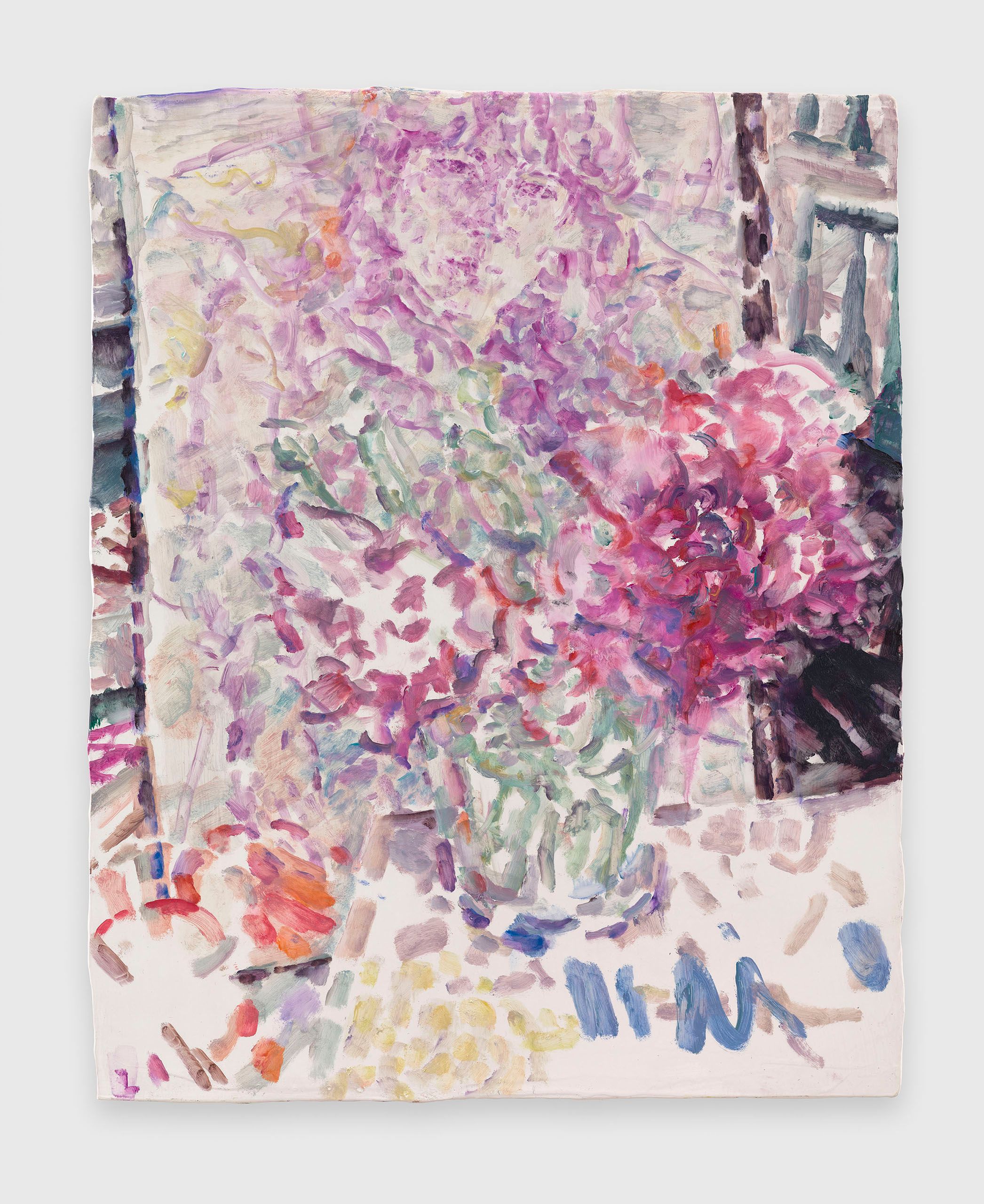 A painting by Elizabeth Peyton, titled Liberation Warrior (Lara), dated 2023.