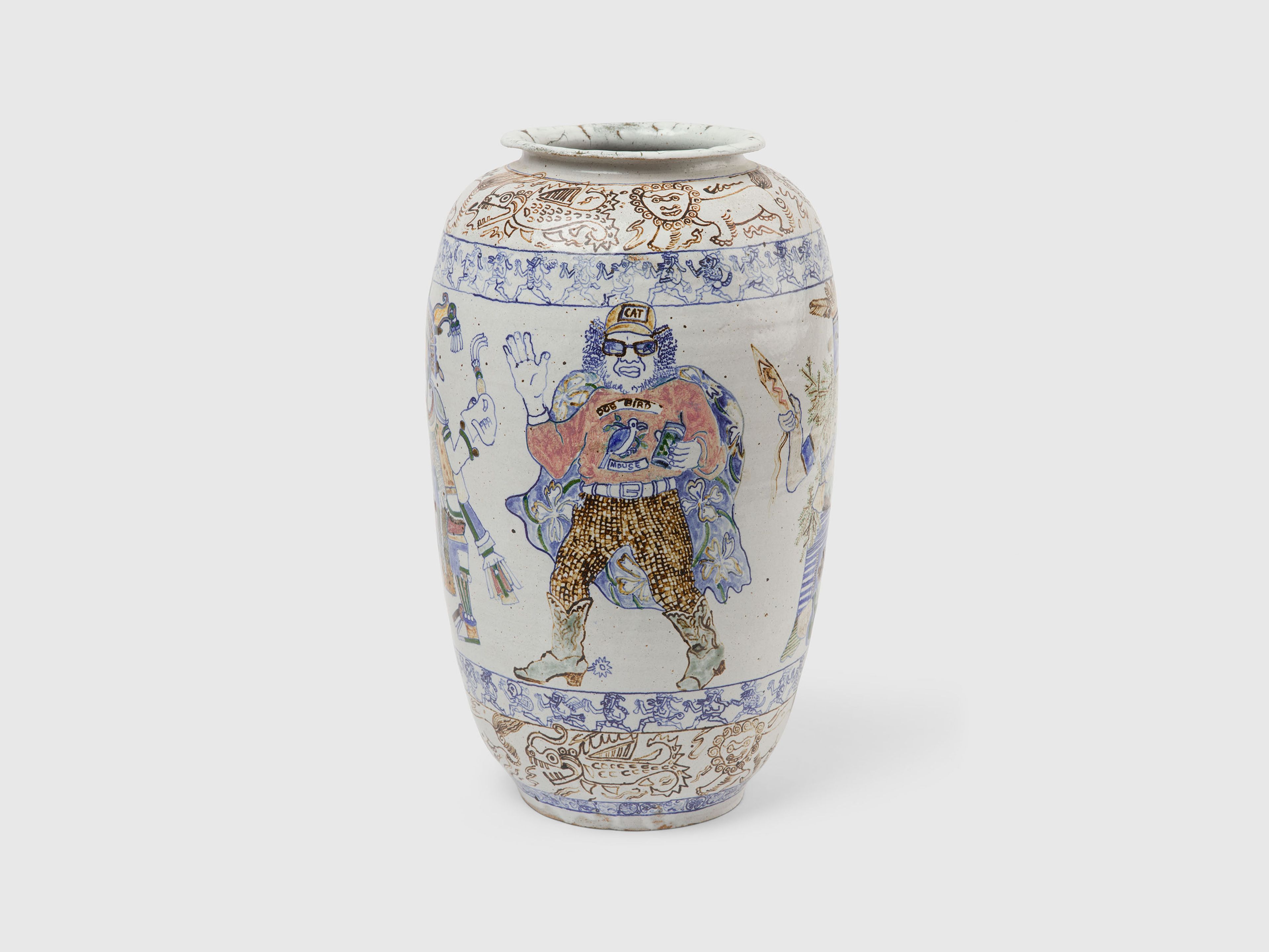 An untitled sculpture by Magdalena Suarez Frimkess and Michael Frimkess, dated 1984.