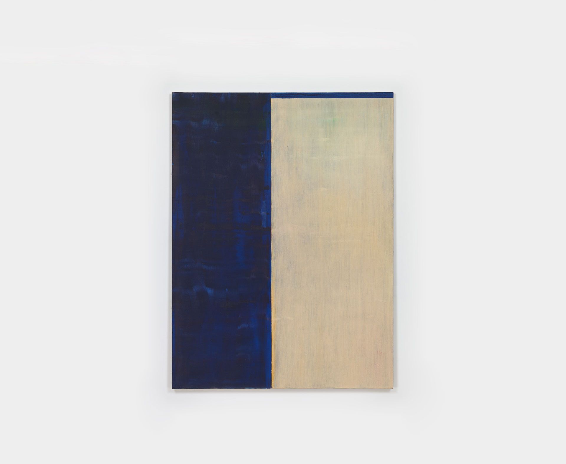 A painting by Raoul de Keyser, titled Inval, translated as Invasion, dated 1990.