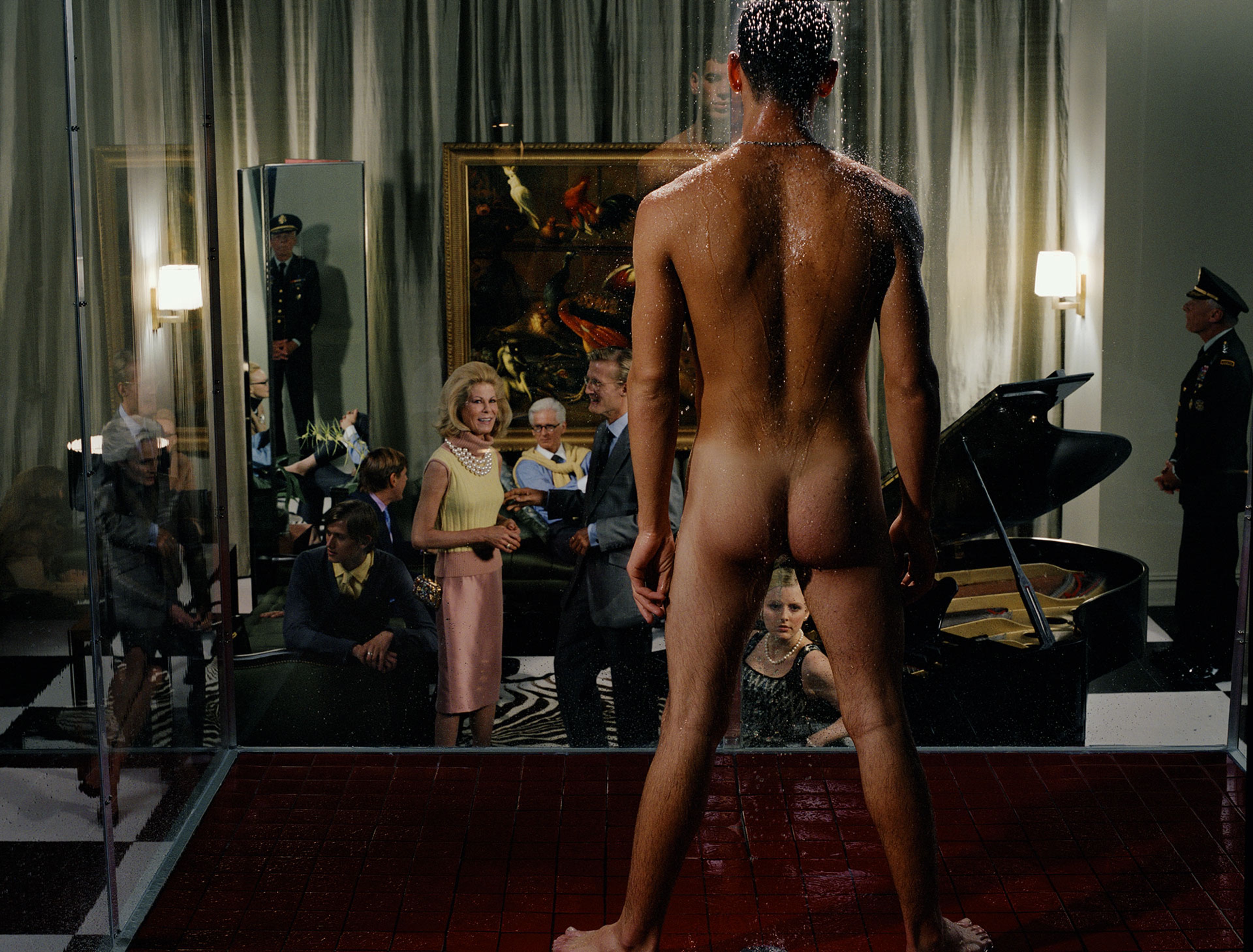 A photograph by Philip-Lorca diCorcia titled W, September 2000, #2, dated 2000.