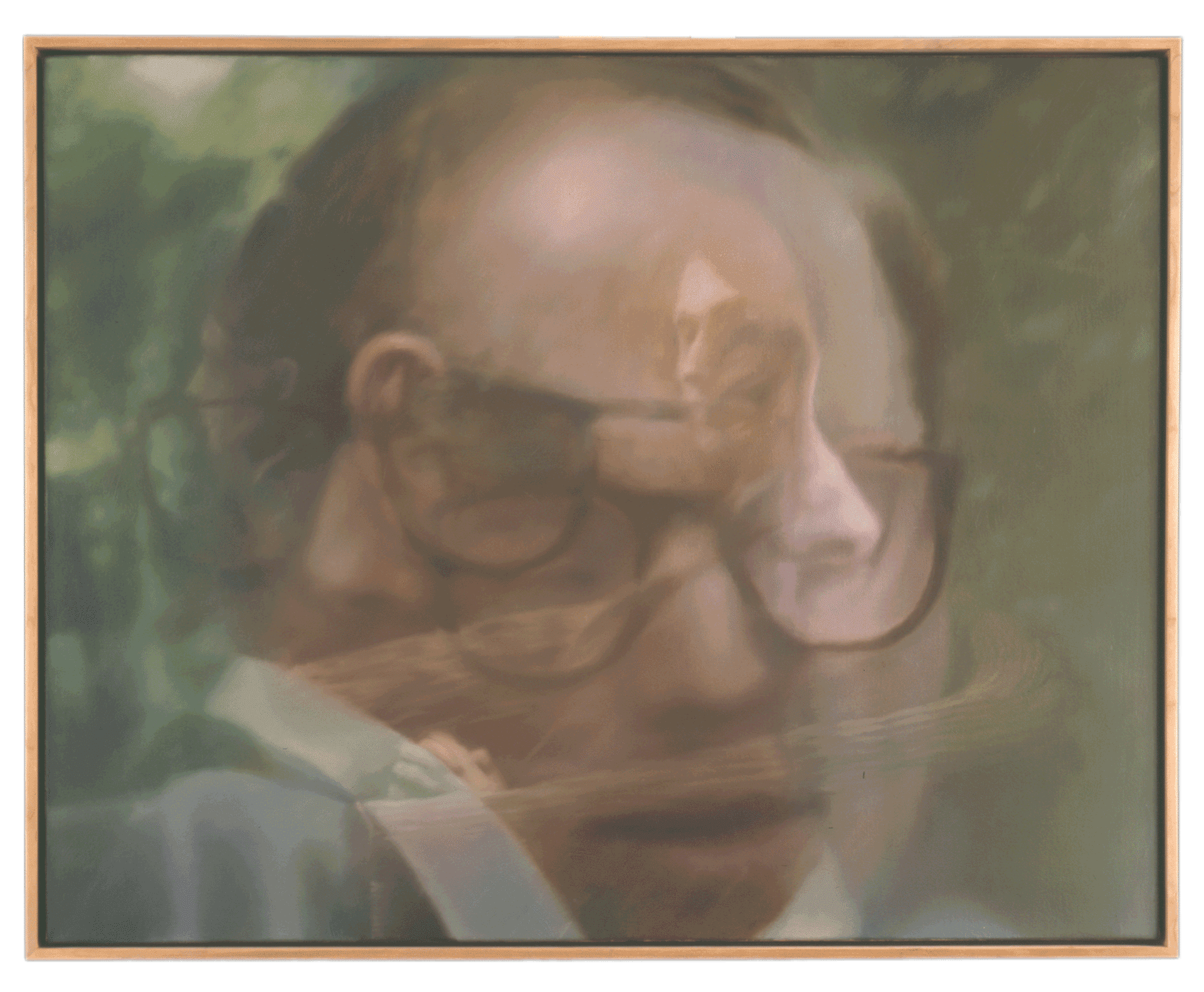 A painting by Gerhard Richter, titled Gilbert & George (#379), dated 1975.