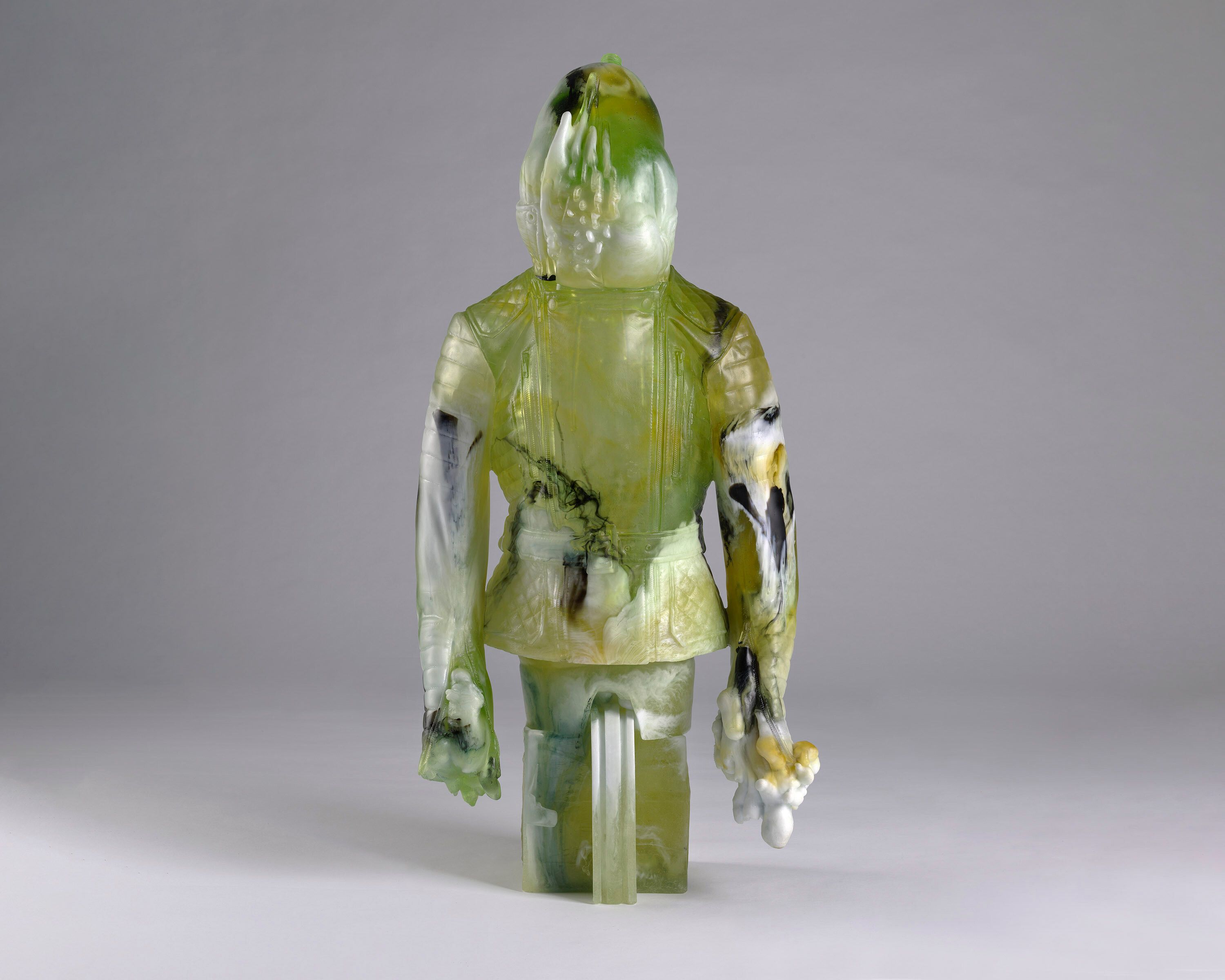A sculpture by Andra Ursuta titled Terminal Figure, dated 2021