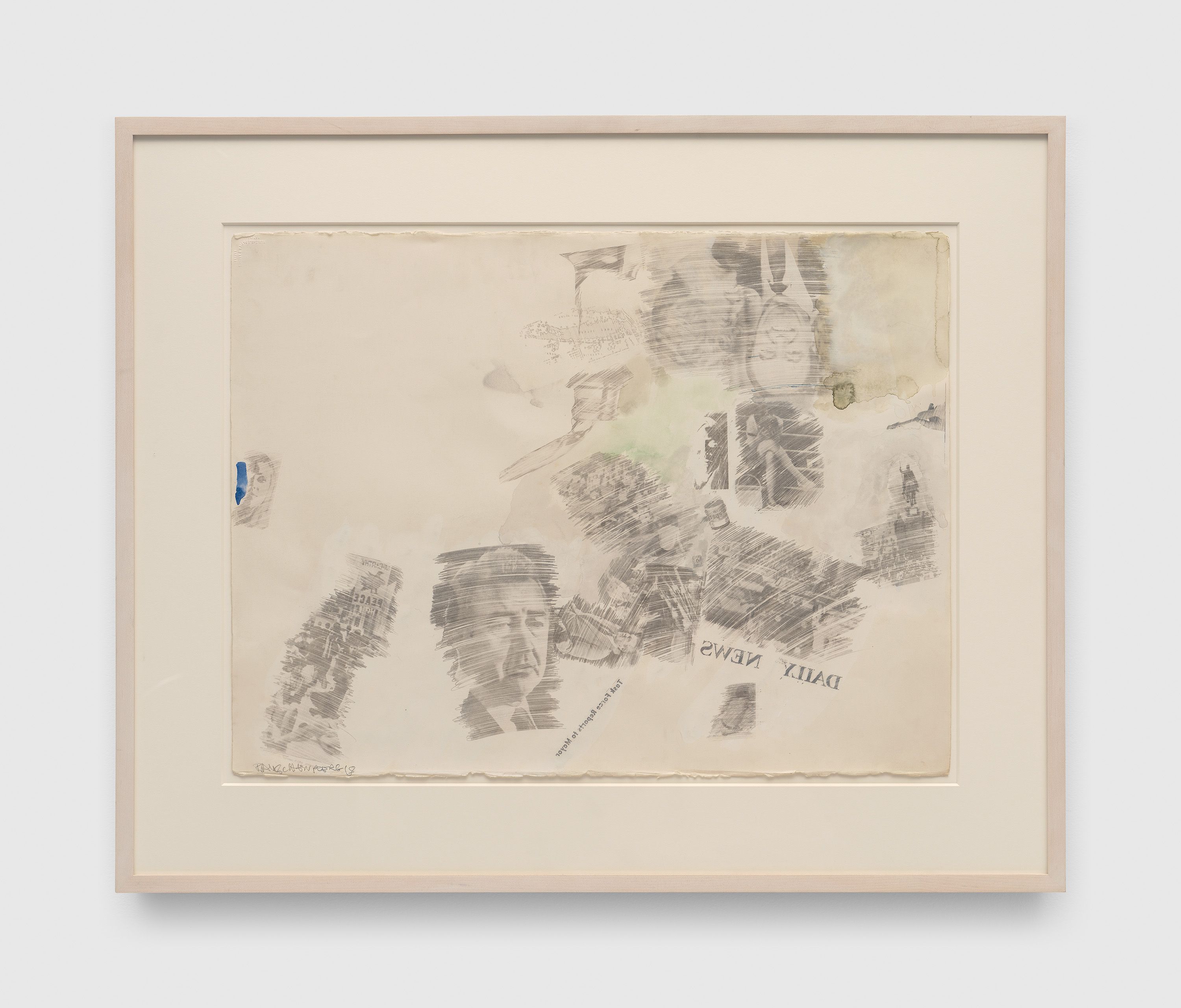 Exceptional Works: Robert Rauschenberg | The Transfer Drawings