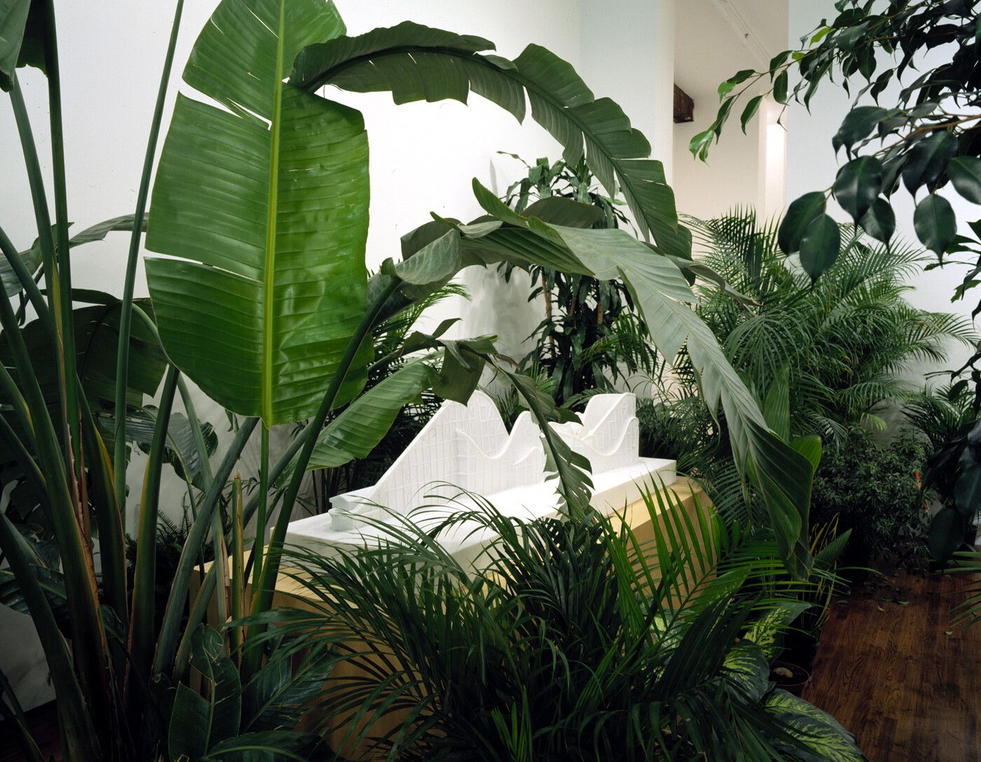 An installation view of the exhibition Yutaka Sone, at David Zwirner New York, dated 1999.