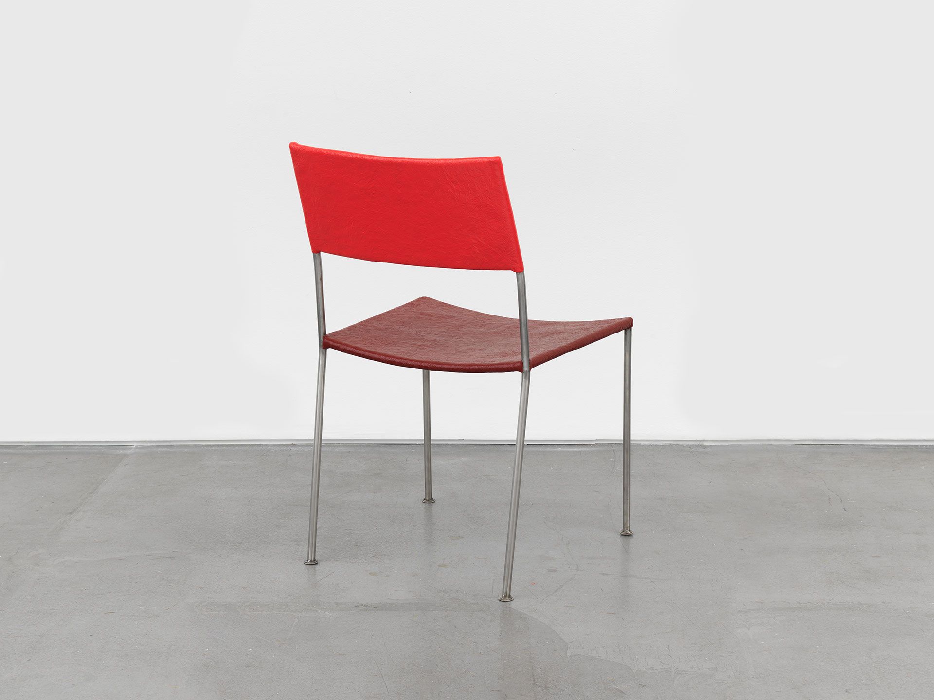 A furniture work by Franz West, titled Künstlerstuhl (Artist's Chair), dated 2006/2015