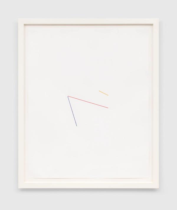 Fred Sandback — Untitled (Isometric Construction)