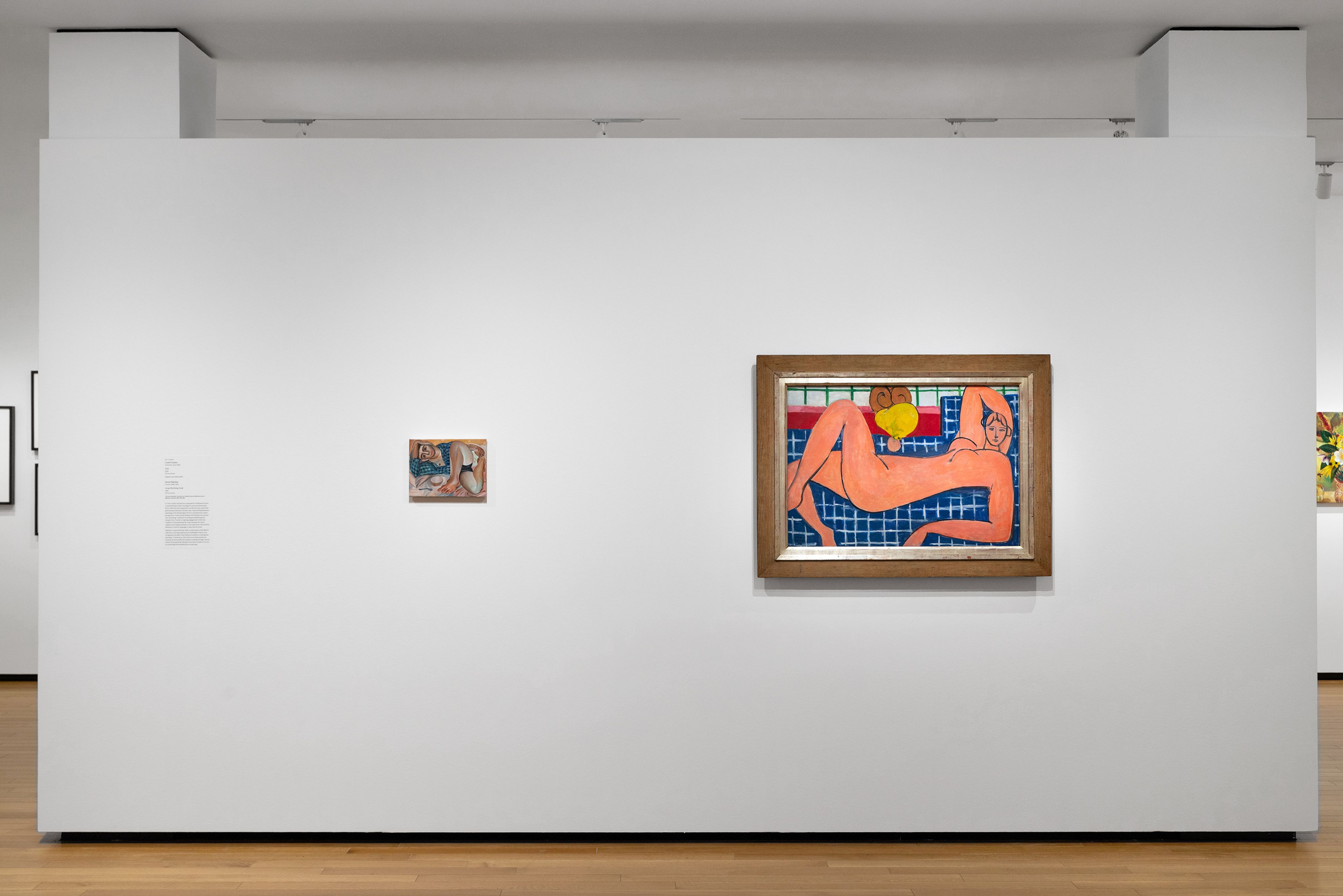 Installation view of the exhibiiton Fratino and Matisse: To See This Light Again at the Baltimore Museum of Art, located in Baltimore, United States, dated 2026.