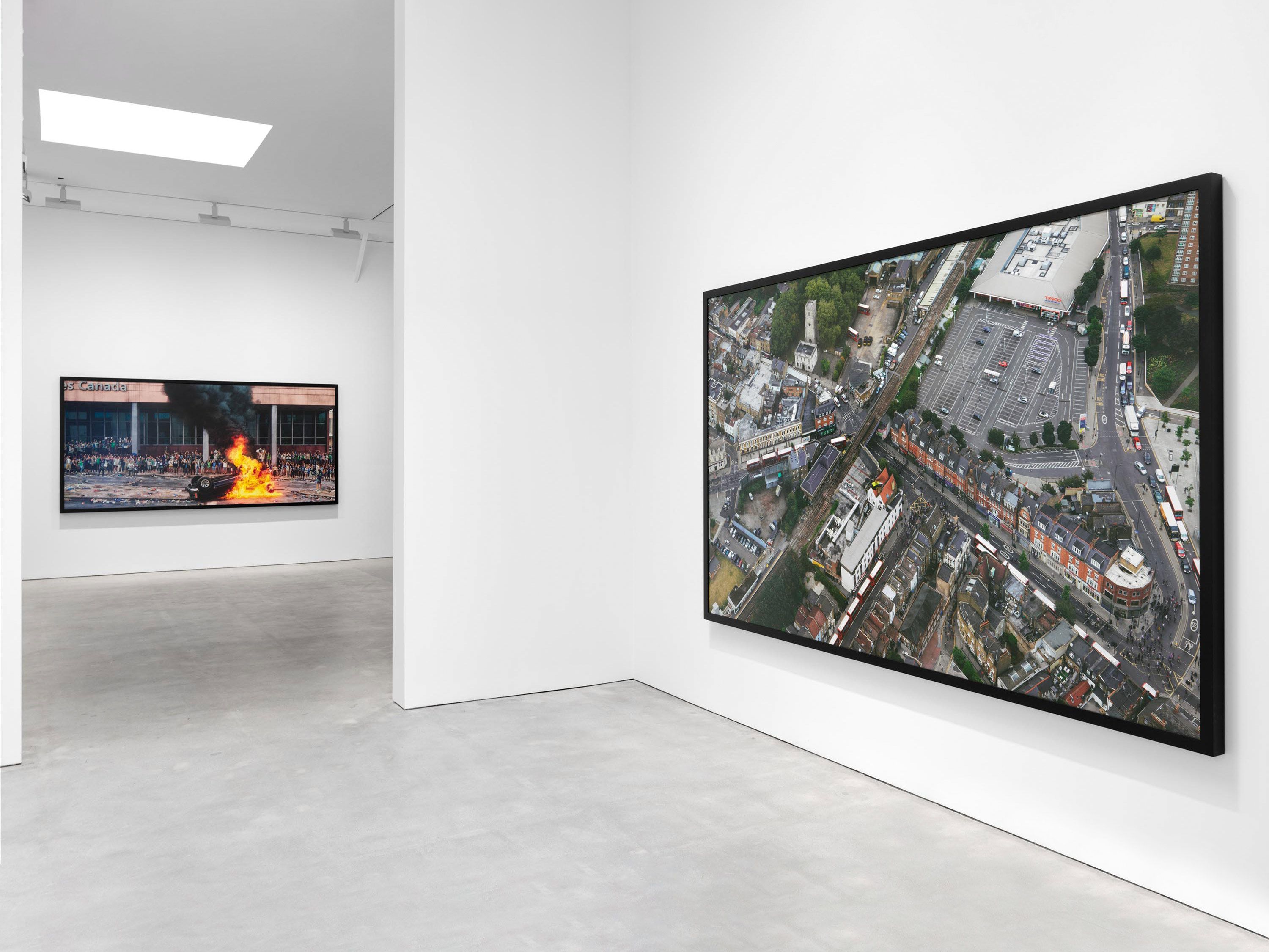An Installation view, Stan Douglas, David Zwirner, Los Angeles, dated 2023