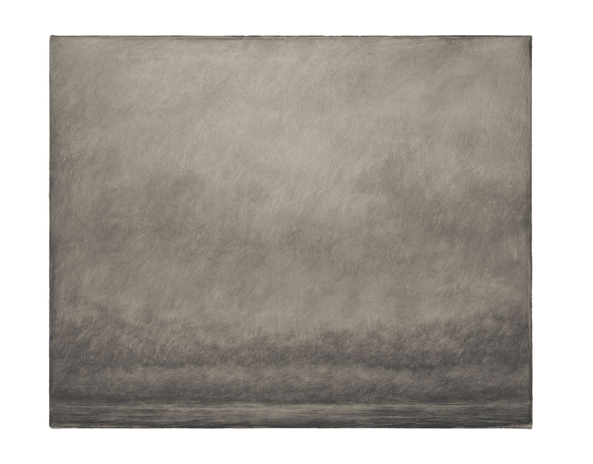 A painting by Lucas Arruda, titled Sem título da série Deserto-Modelo, dated 2017.