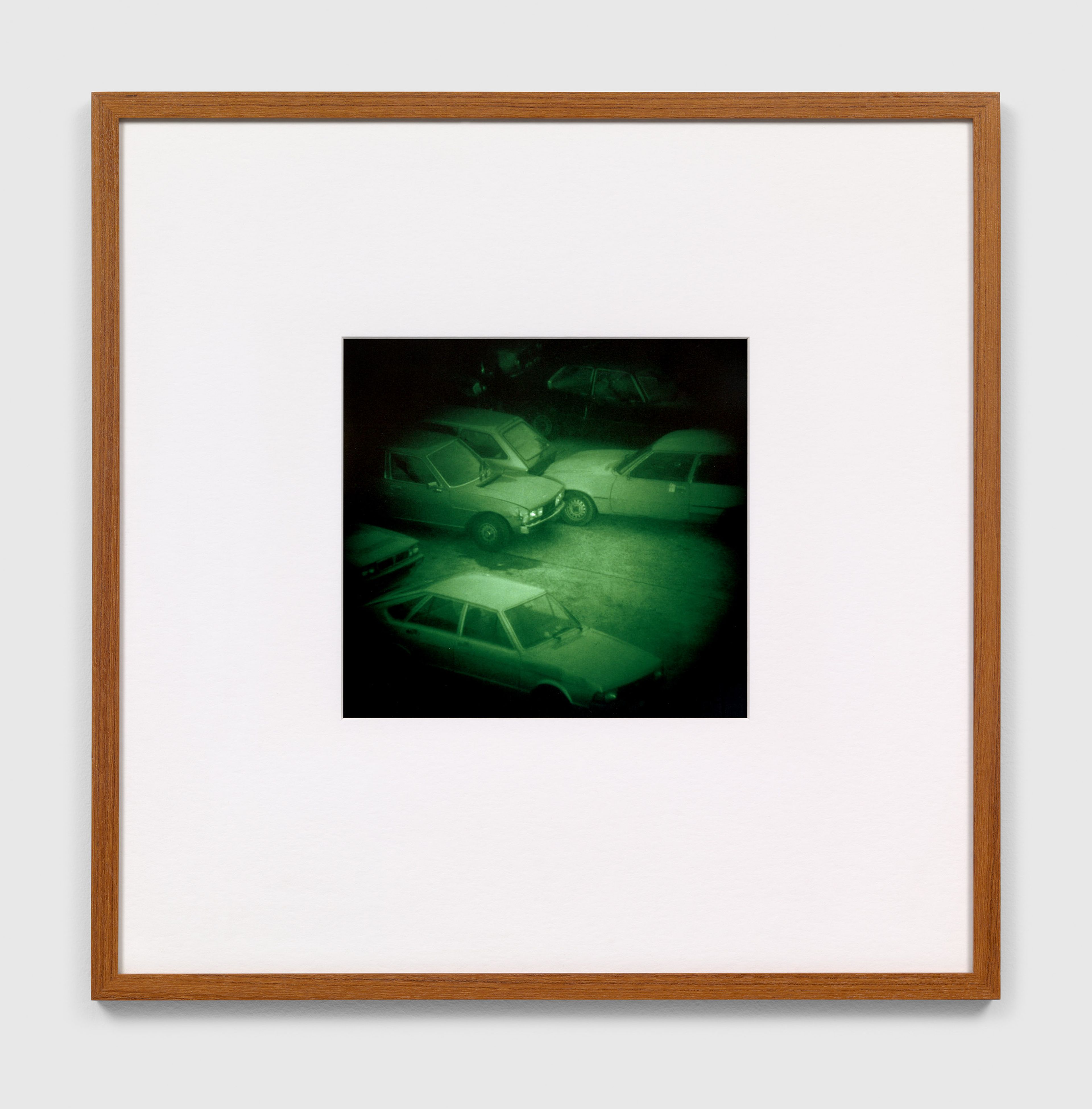 A photograph by Thomas Ruff, titled Nacht 9 II, dated 1992.