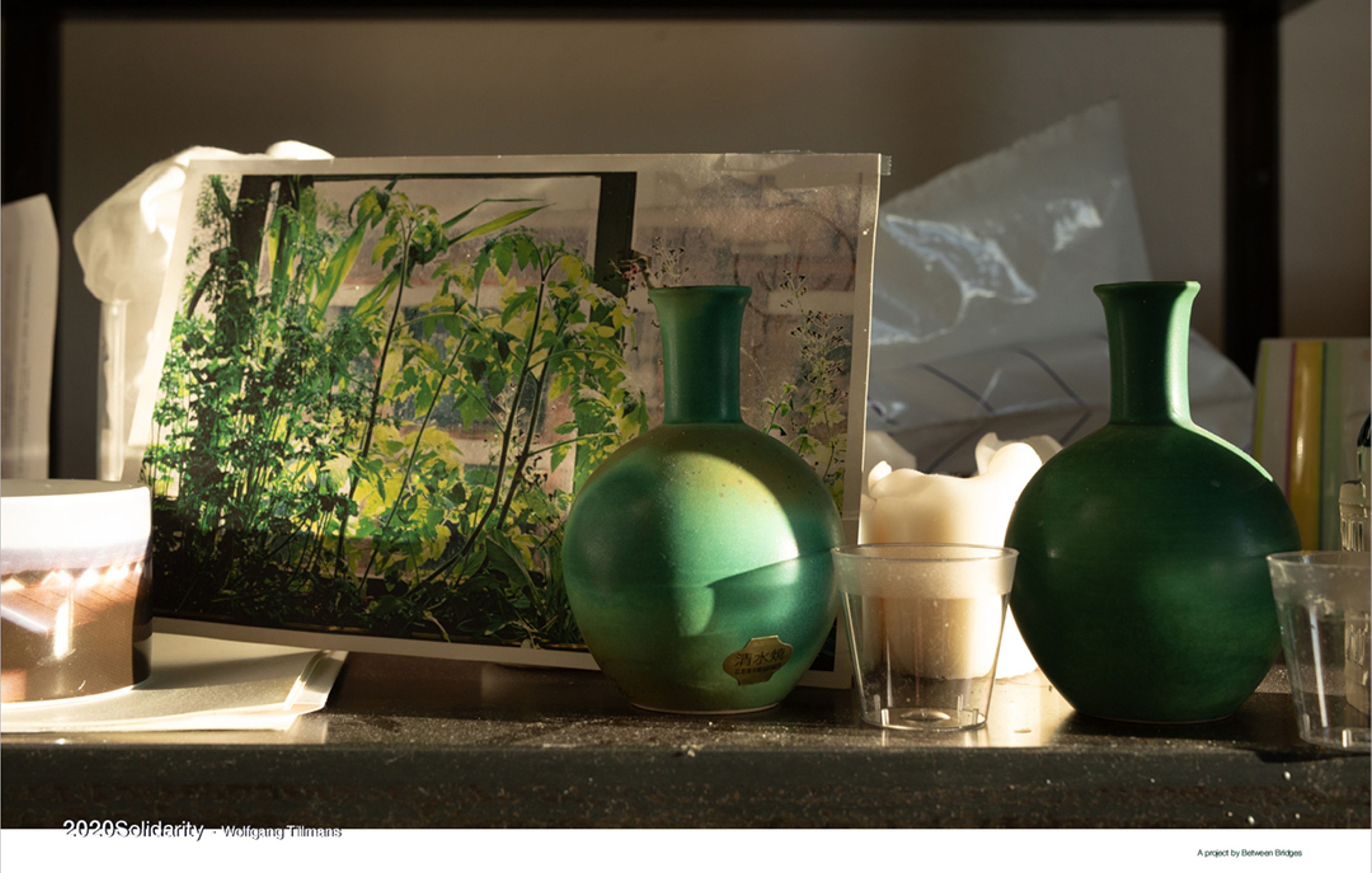 A detail from a 2020 solidarity poster by Wolfgang Tillmans, titled still life (Bühnenbild), dated 2020.