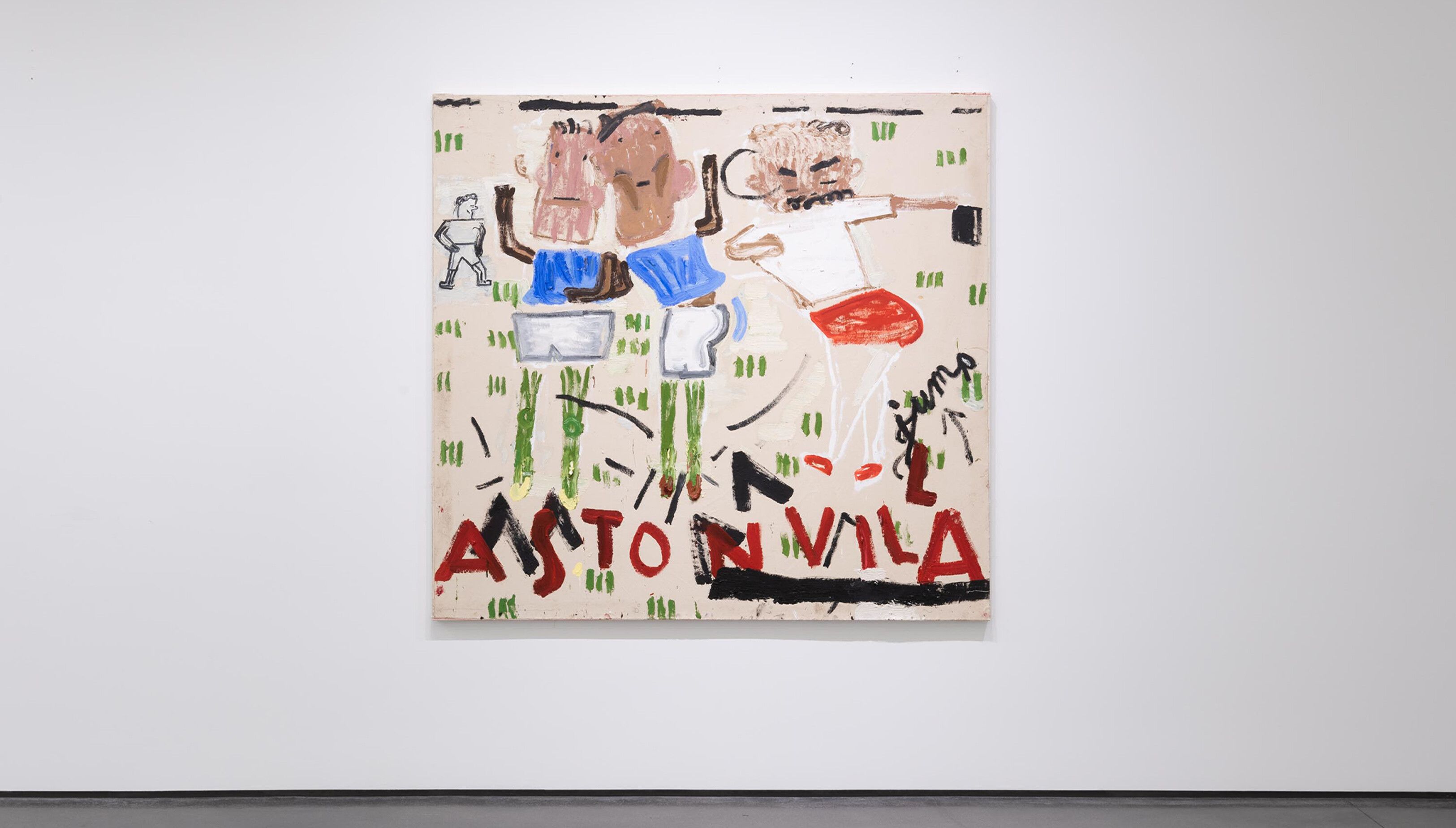 An Installation view, Rose Wylie: where i am and was, Aspen Art Museum in Colorado, dated 2020