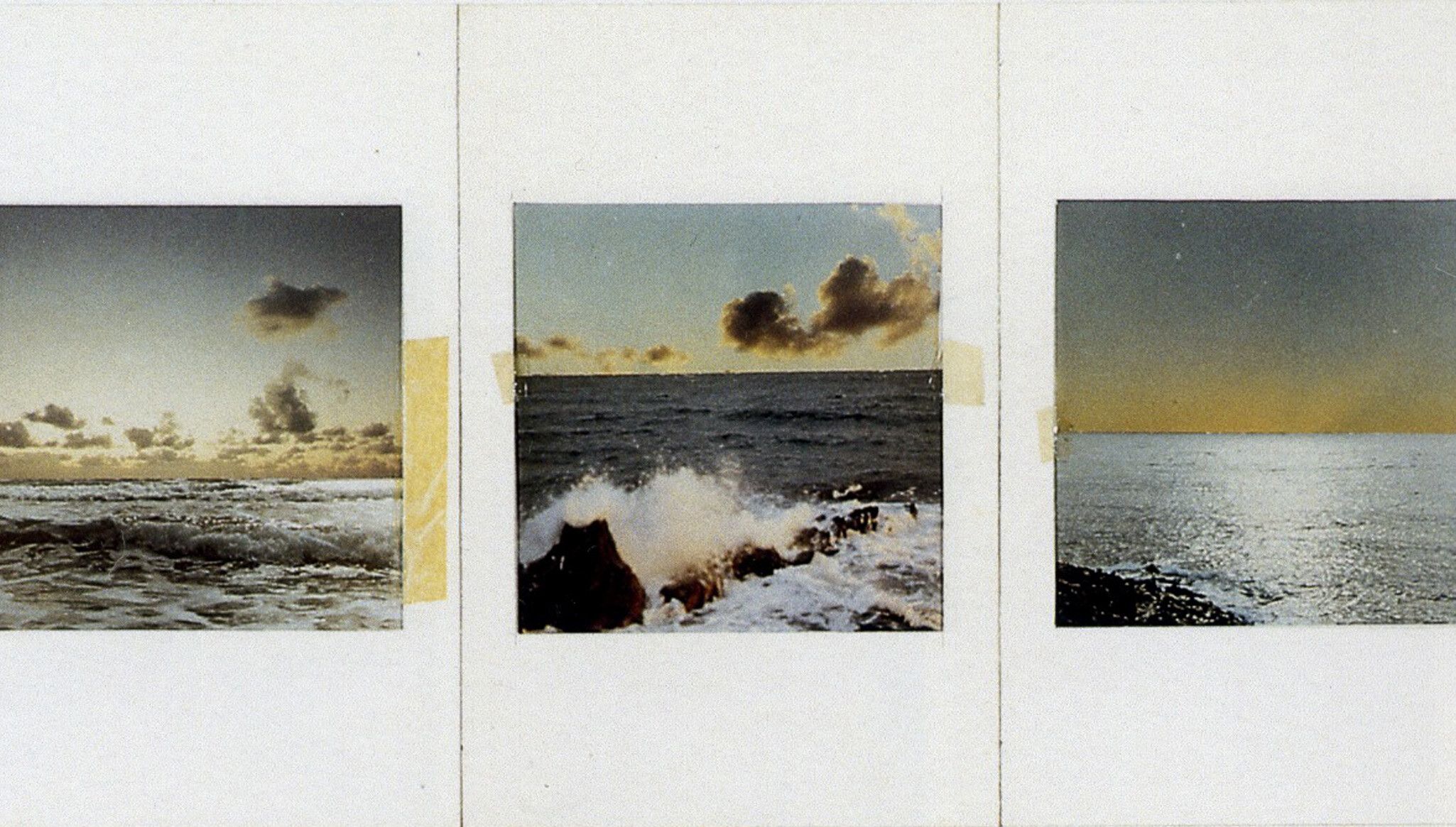 An artwork by Gerhard Richter, Seestücke (Foto-Collagen), Sheet 185, 1969 (detail). Collection of Städtische Galerie im Lenbachhaus und Kunstbau München, Munich, Germany