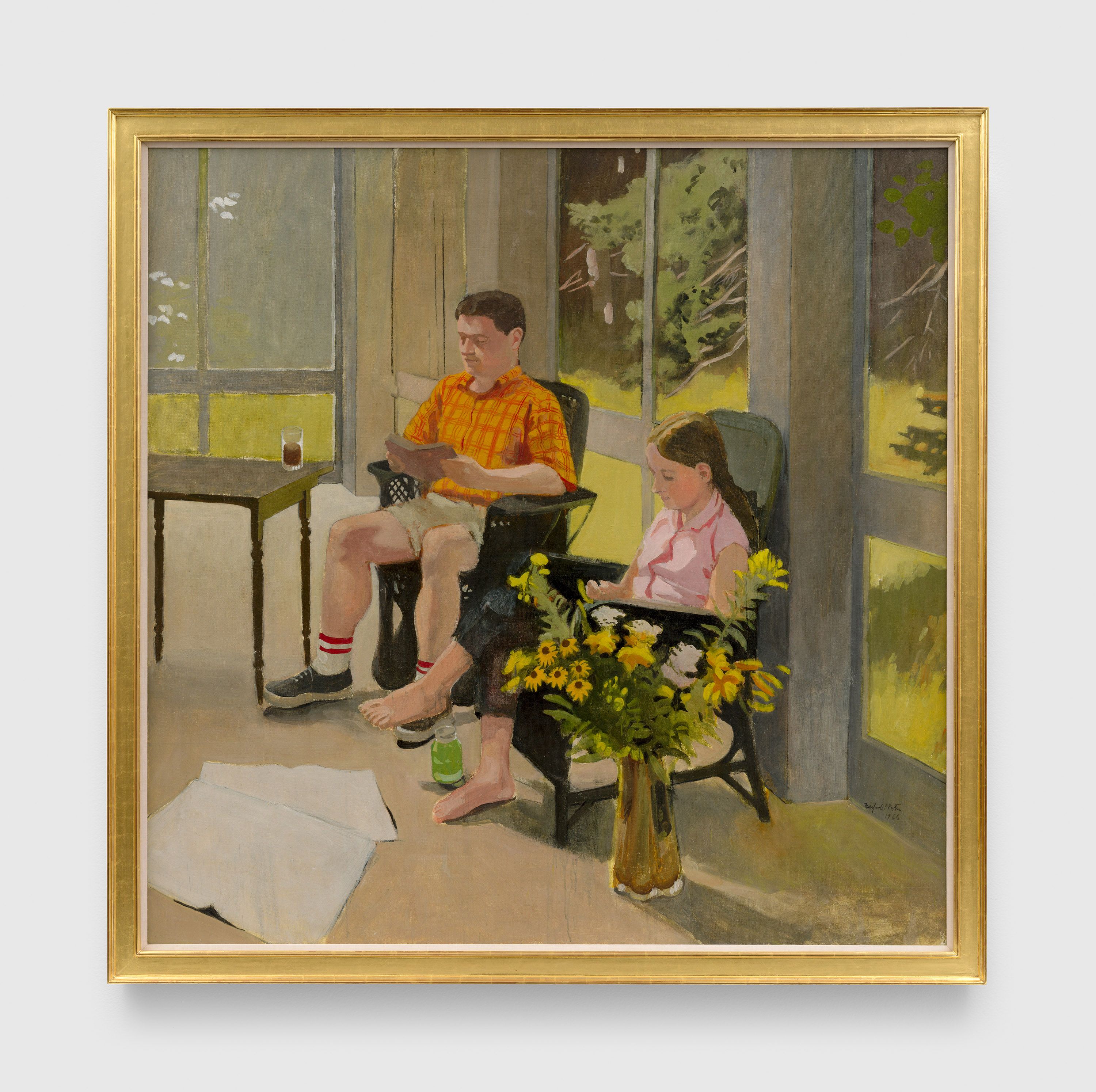 Exceptional Works: Fairfield Porter | Iced Coffee, 1966 | David