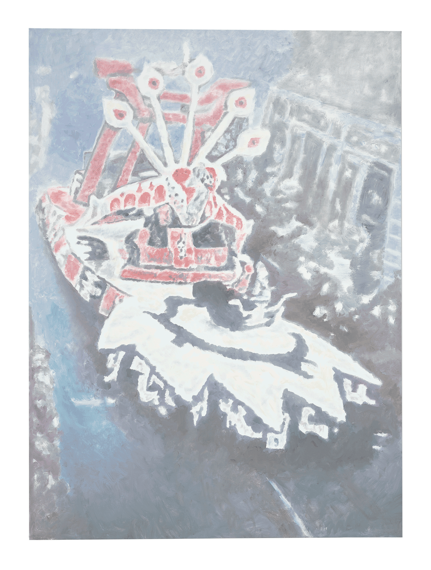 A painting by Luc Tuymans, titled Corso I, dated 2015.