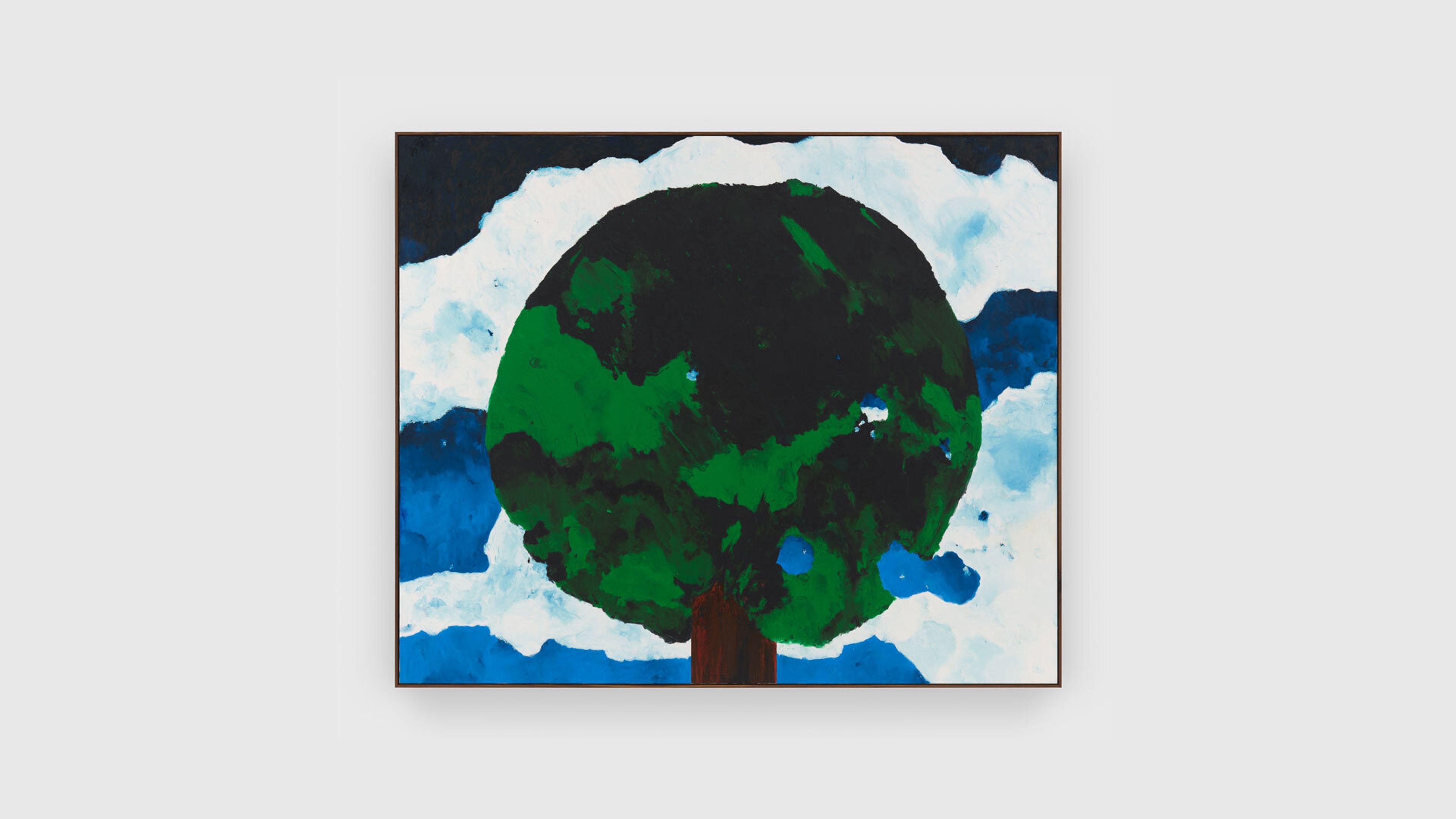 A painting by Harold Ancart, dated 2020