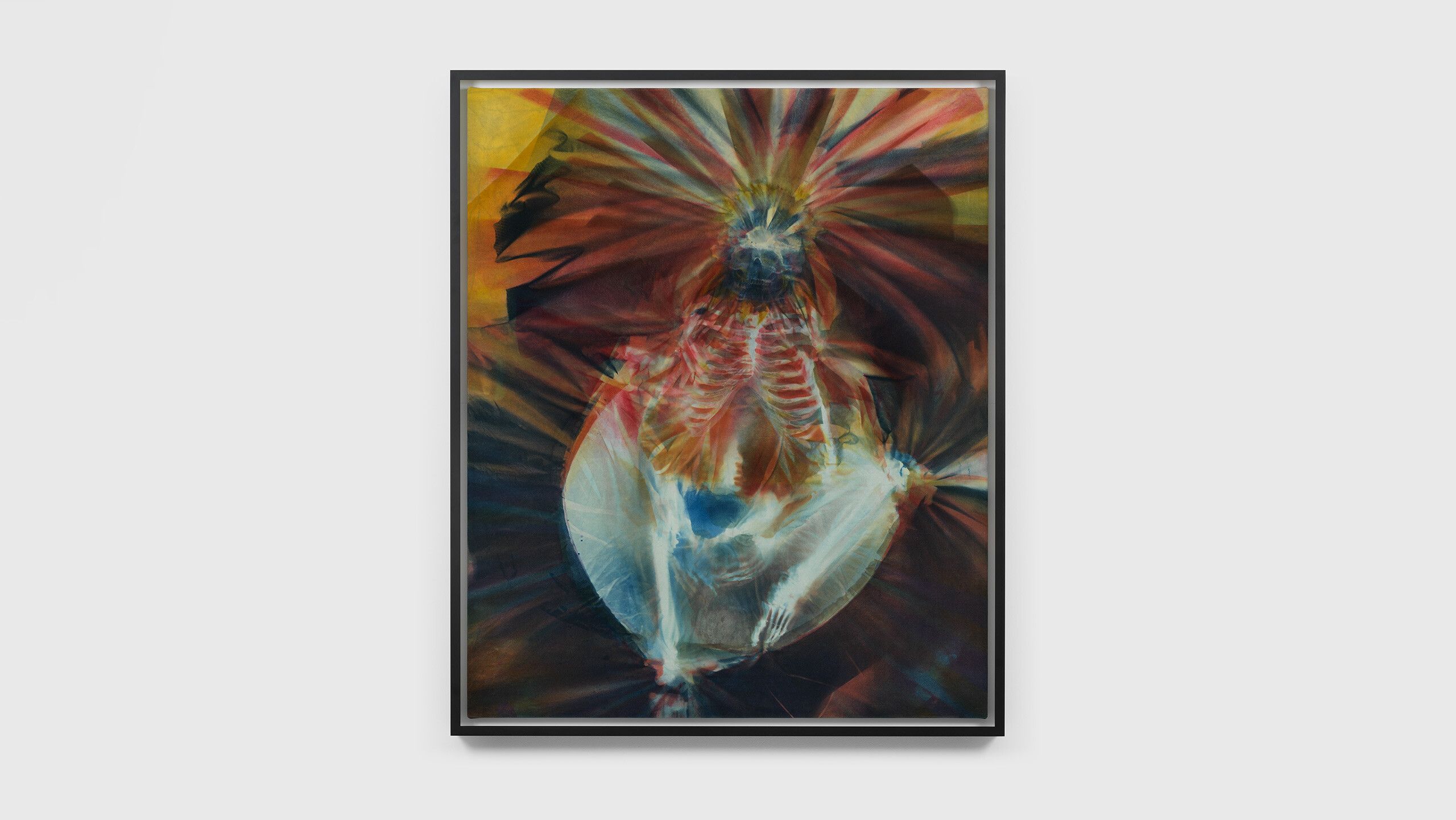 A painting by Andra Ursuta called Title to be confirmed, dated 2022 (TBC)