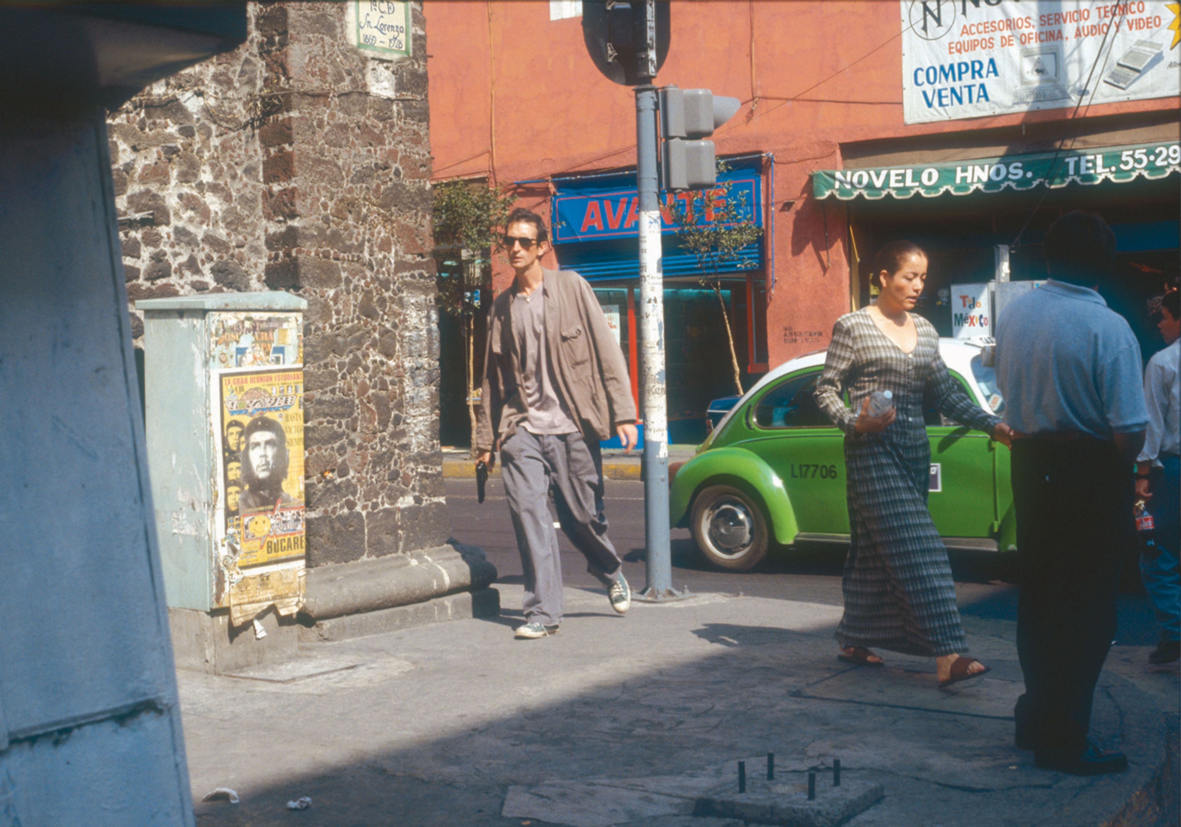 An artwork by Francis Alÿs, titled Re-enactments, dated 2001.