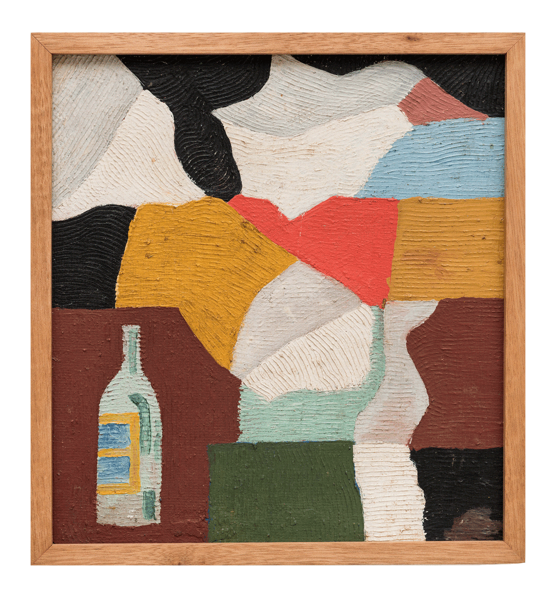 An undated painting by Amadeo Luciano Lorenzato, titled Sem título, translated as Untitled.
