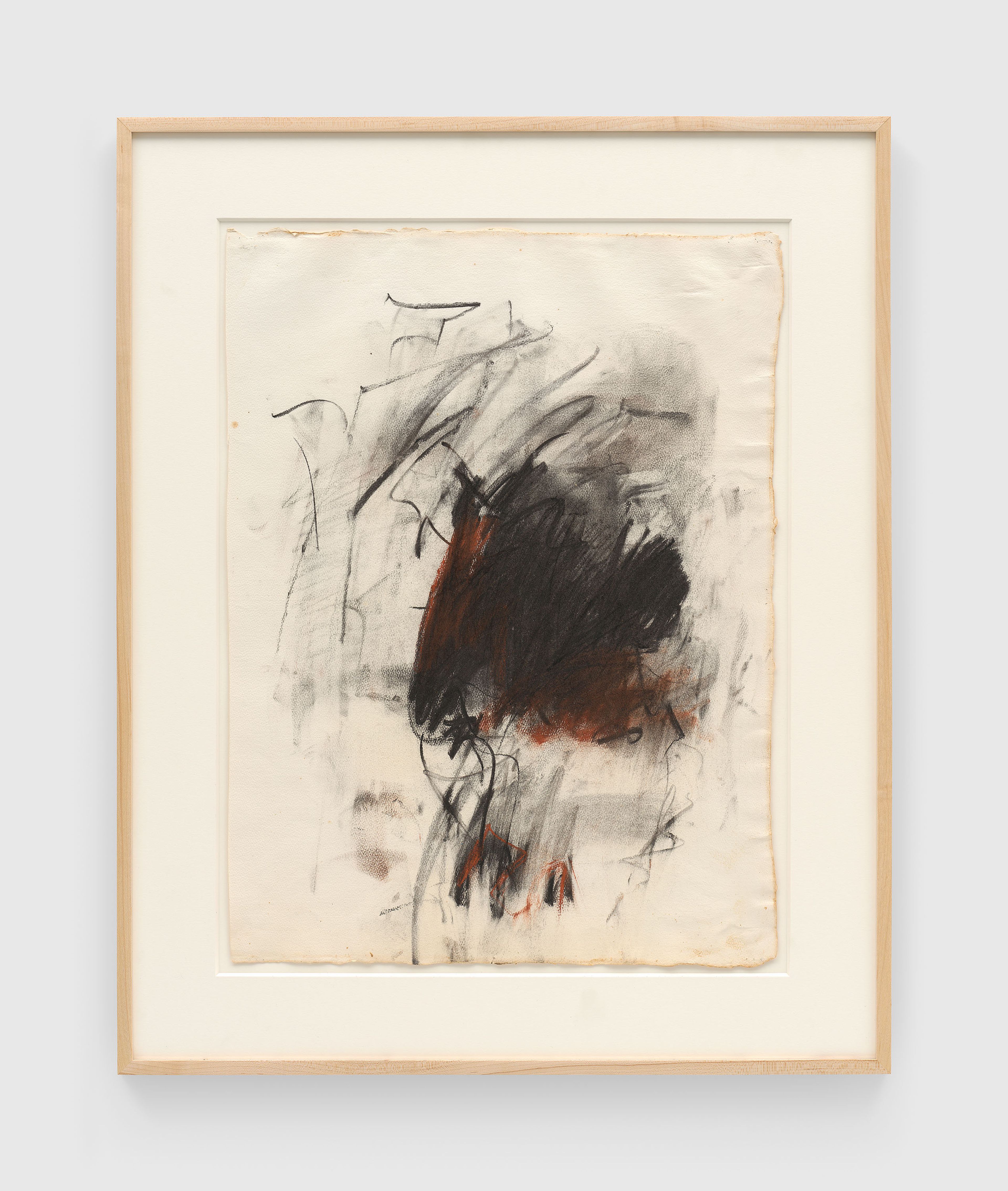 An untitled work on paper by Joan Mitchell, dated circa 1964.
