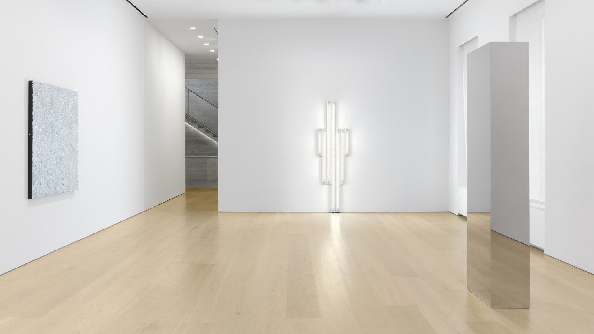 An installation view of the exhibition Miami NY at David Zwirner, New York, dated 2020.