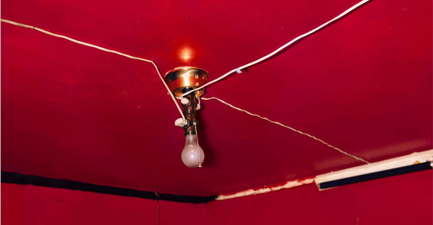 A photograph by William Eggleston, called Untitled, dated c. 1973.
