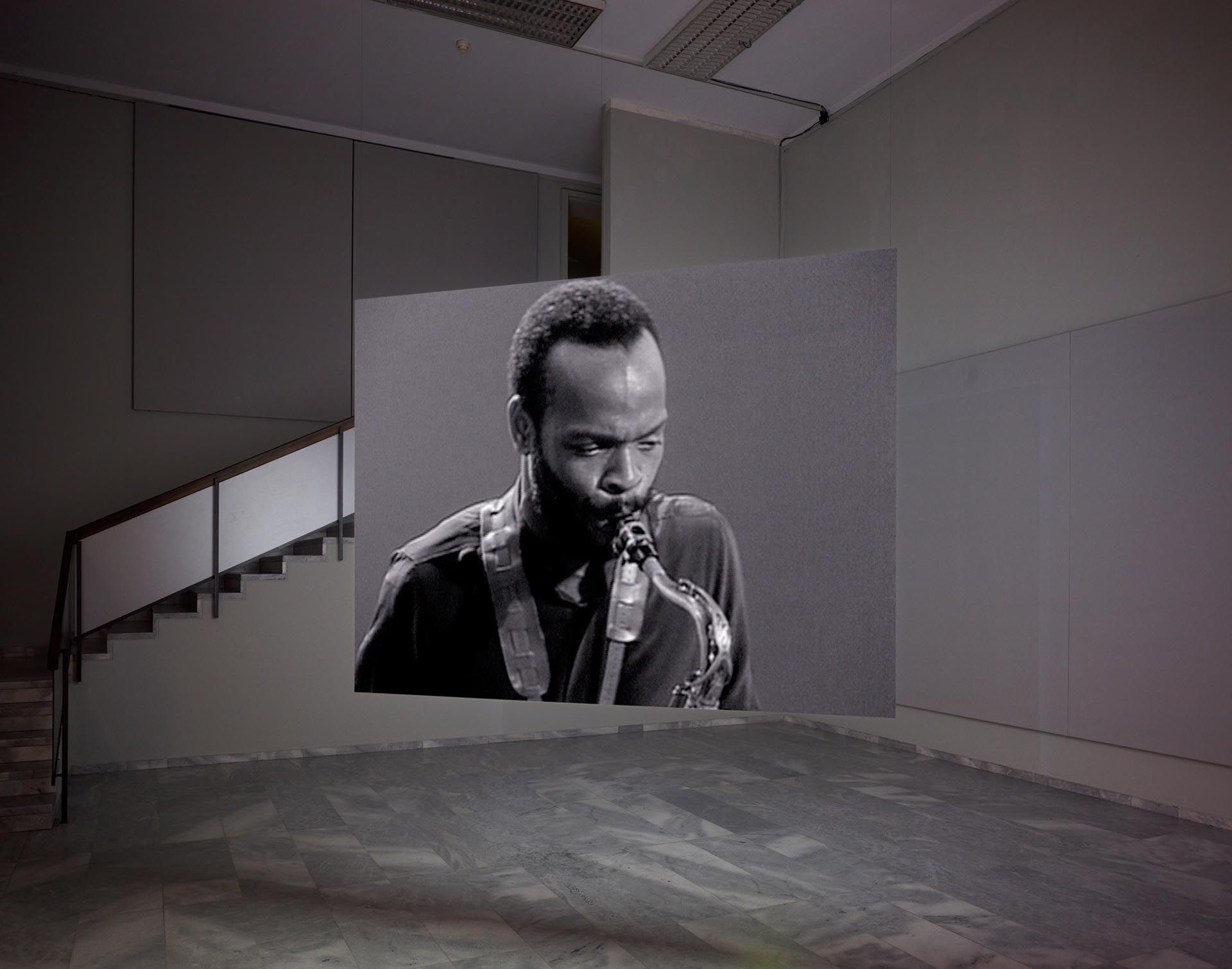 An installation view of the exhibition Stan Douglas: Hors-Champs, at David Zwirner New York, dated 1993.