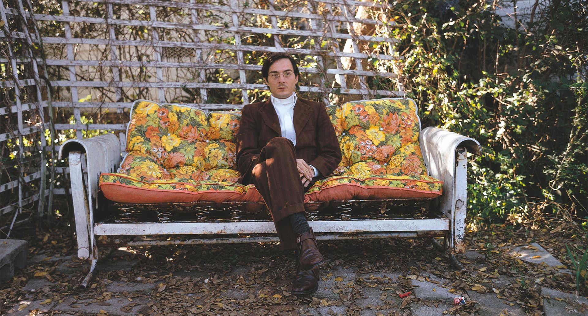 A detail from a self-portrait by William Eggleston, dated circa 1967–1970.