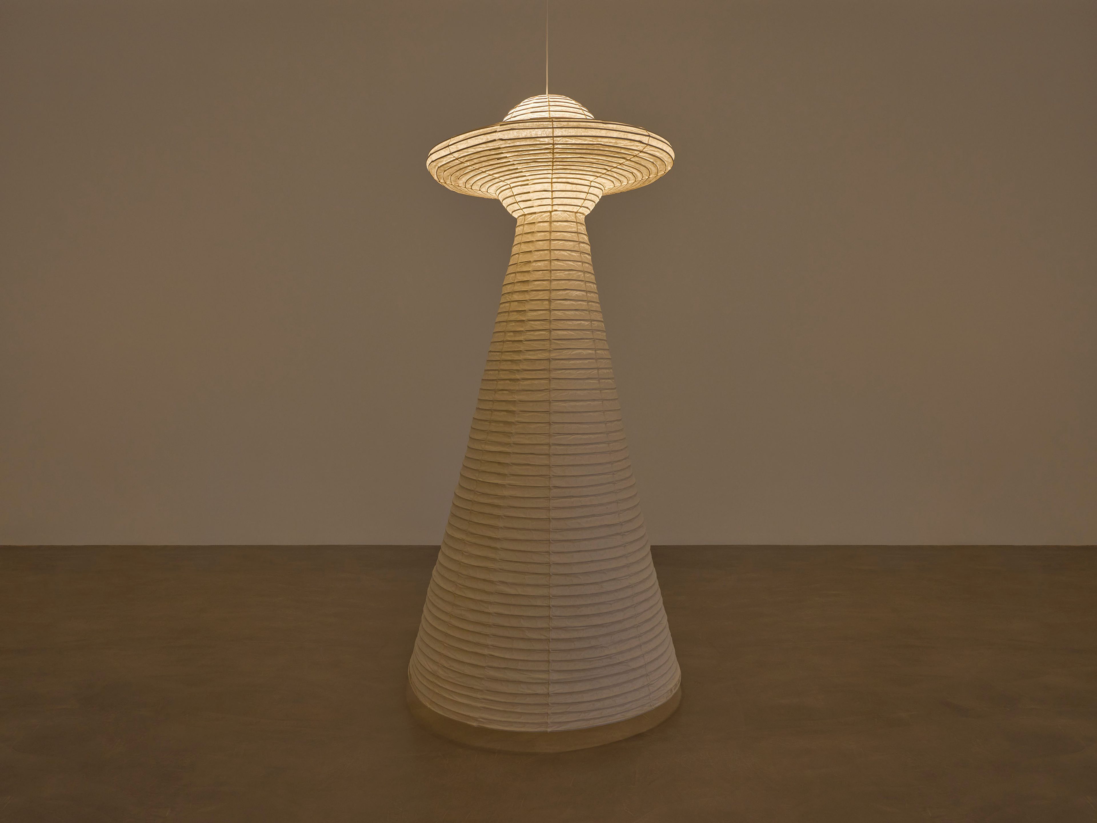 A sculpture by Shio Kusaka, titled (beam 9), dated 2024.