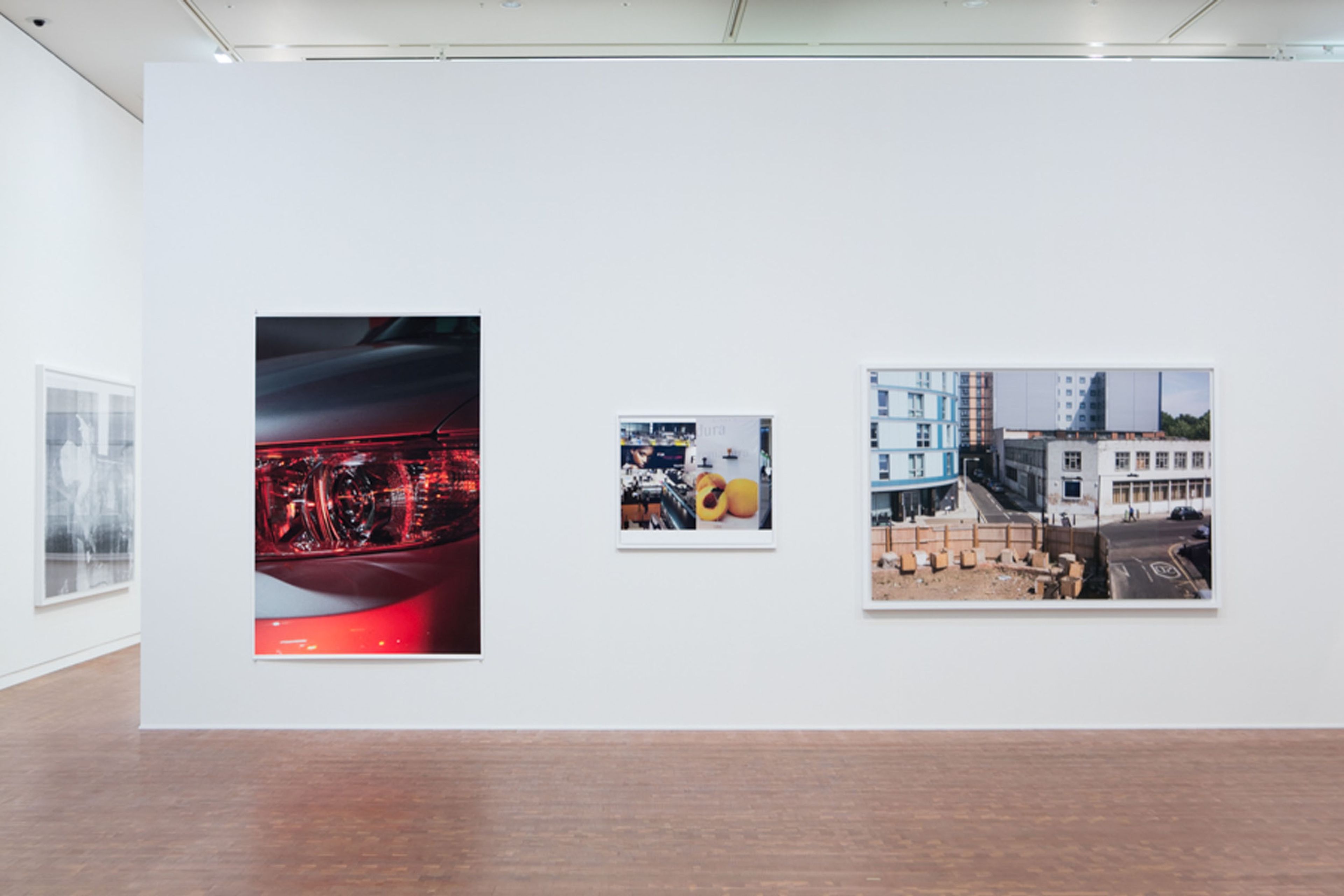 Installation view of Wolfgang Tillman's exhibition Your Body is Yours at the National Museum of Art, Osaka, dated 2015.