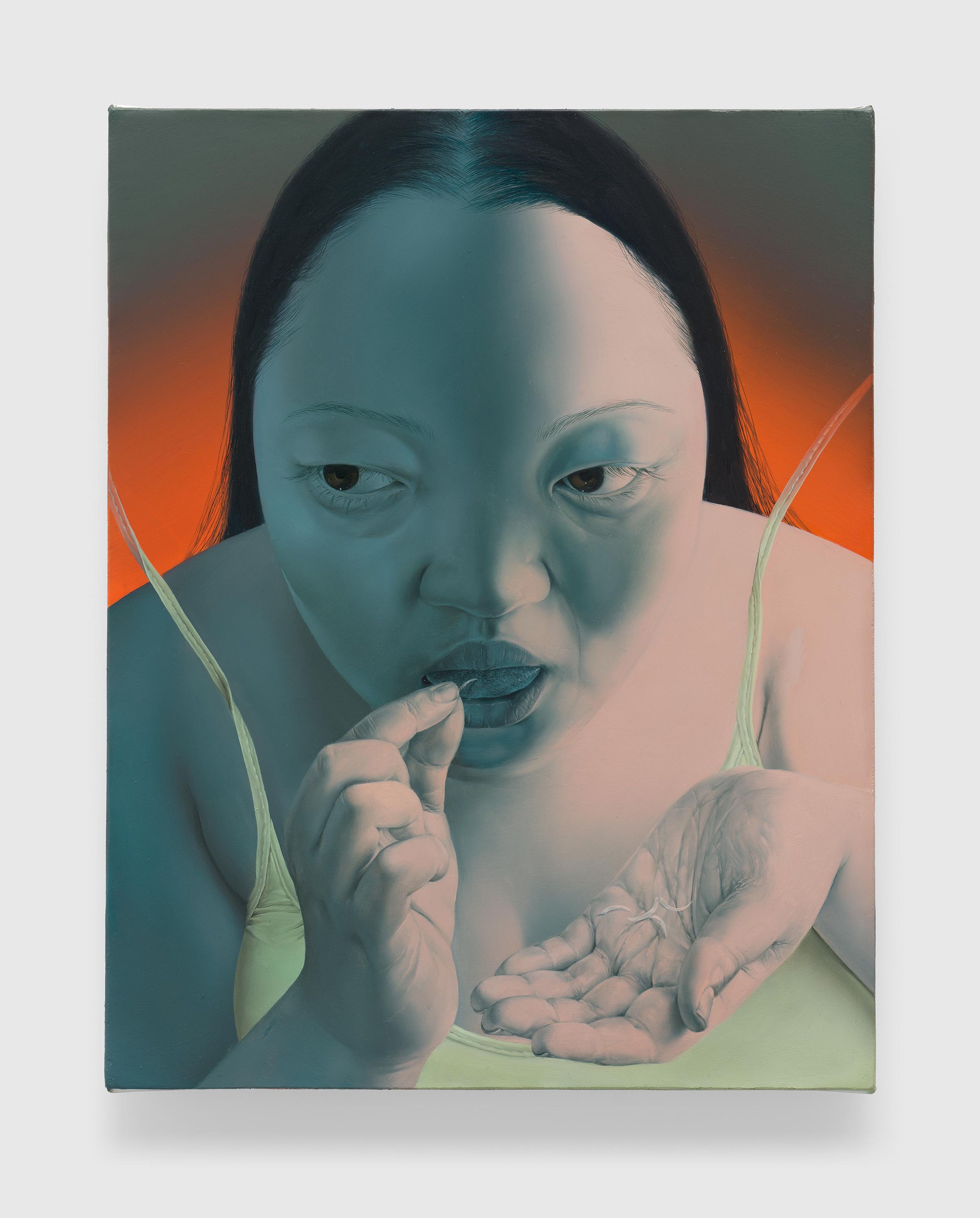 A painting by Sasha Gordon, titled Trance, dated 2025.