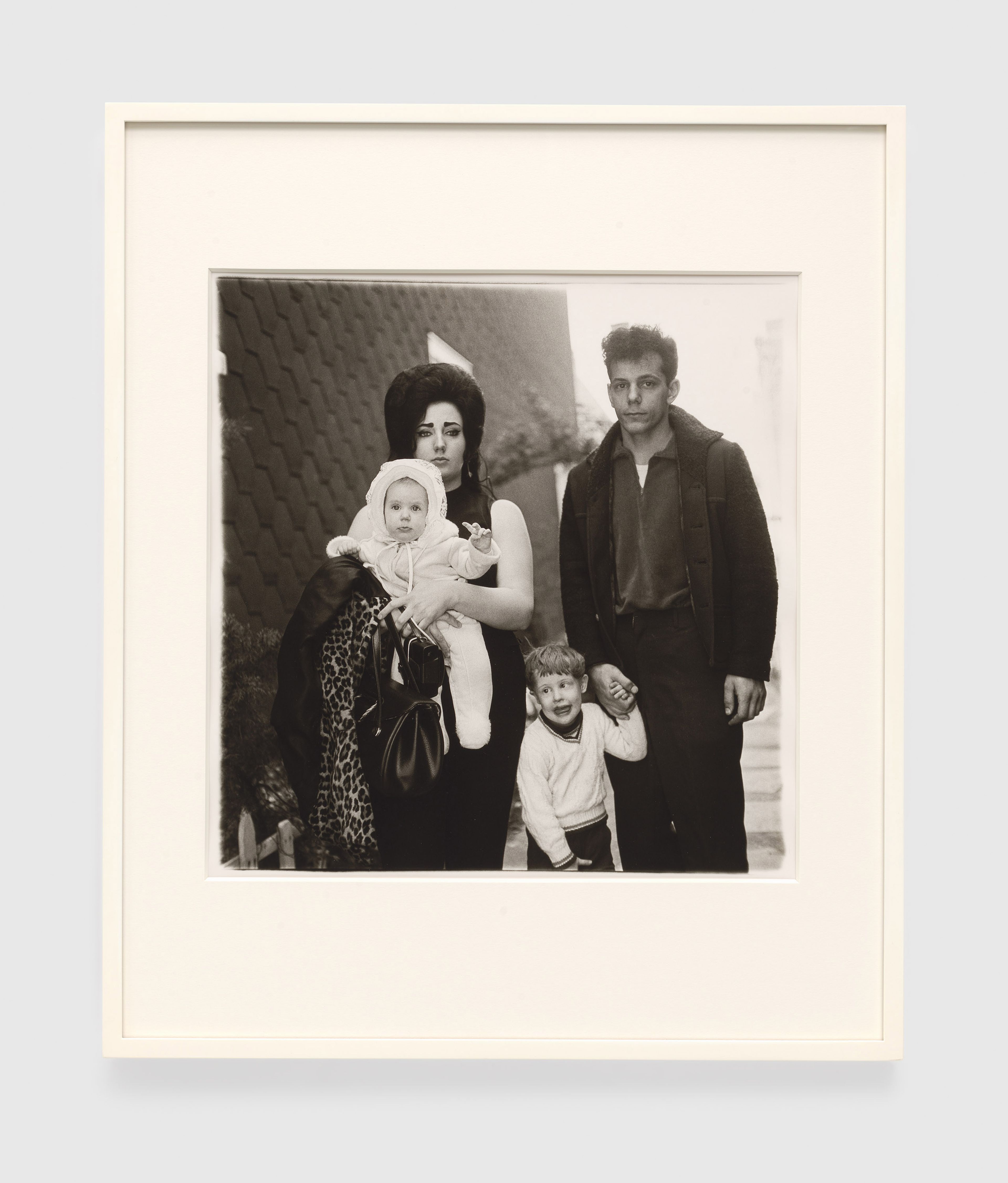 A detail from a set of 10 photographs by Diane Arbus, titled A box of ten photographs, dated 1970.