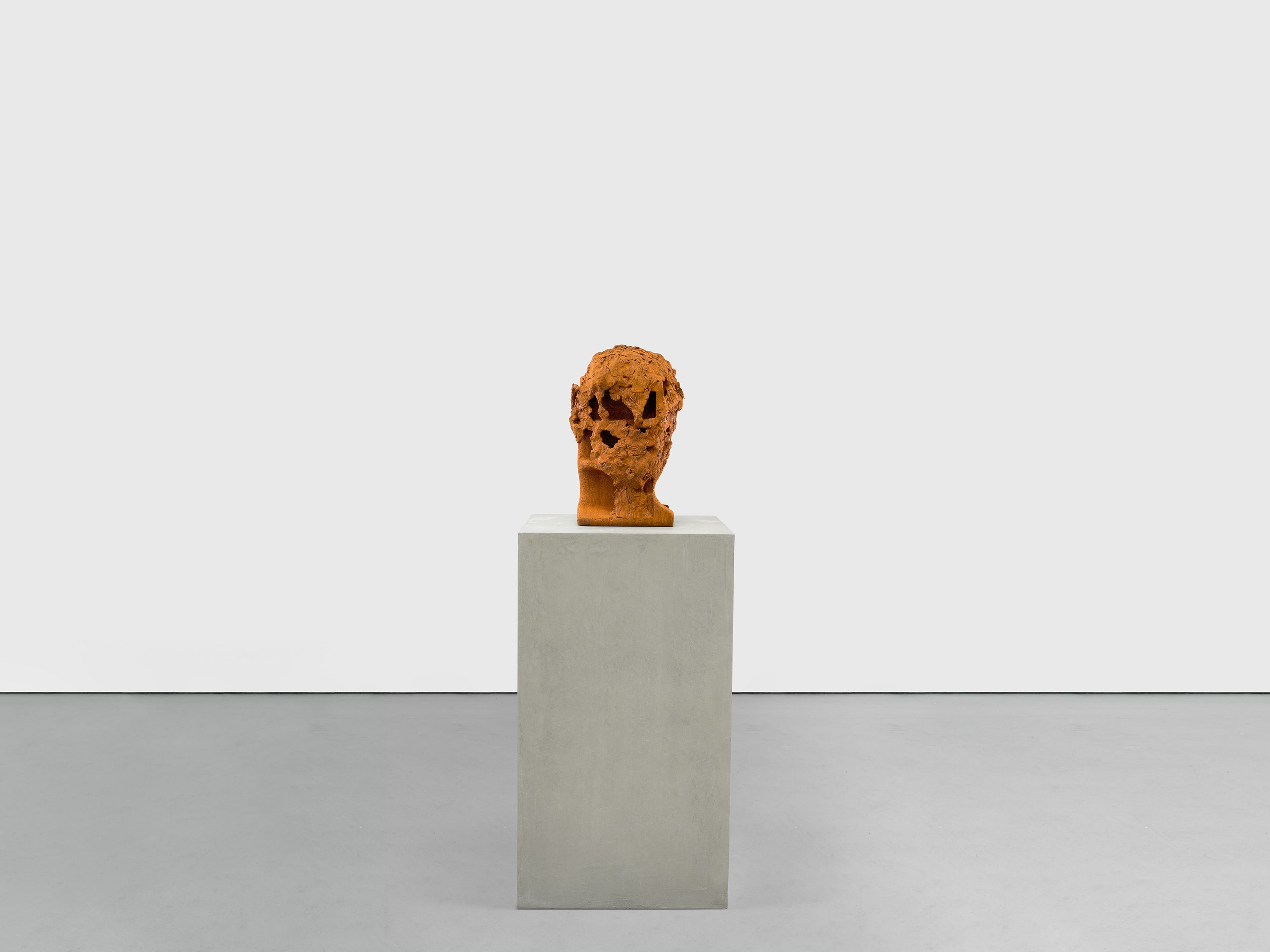 A sculpture by Huma Bhabha, titled The Other Side, dated 2024.