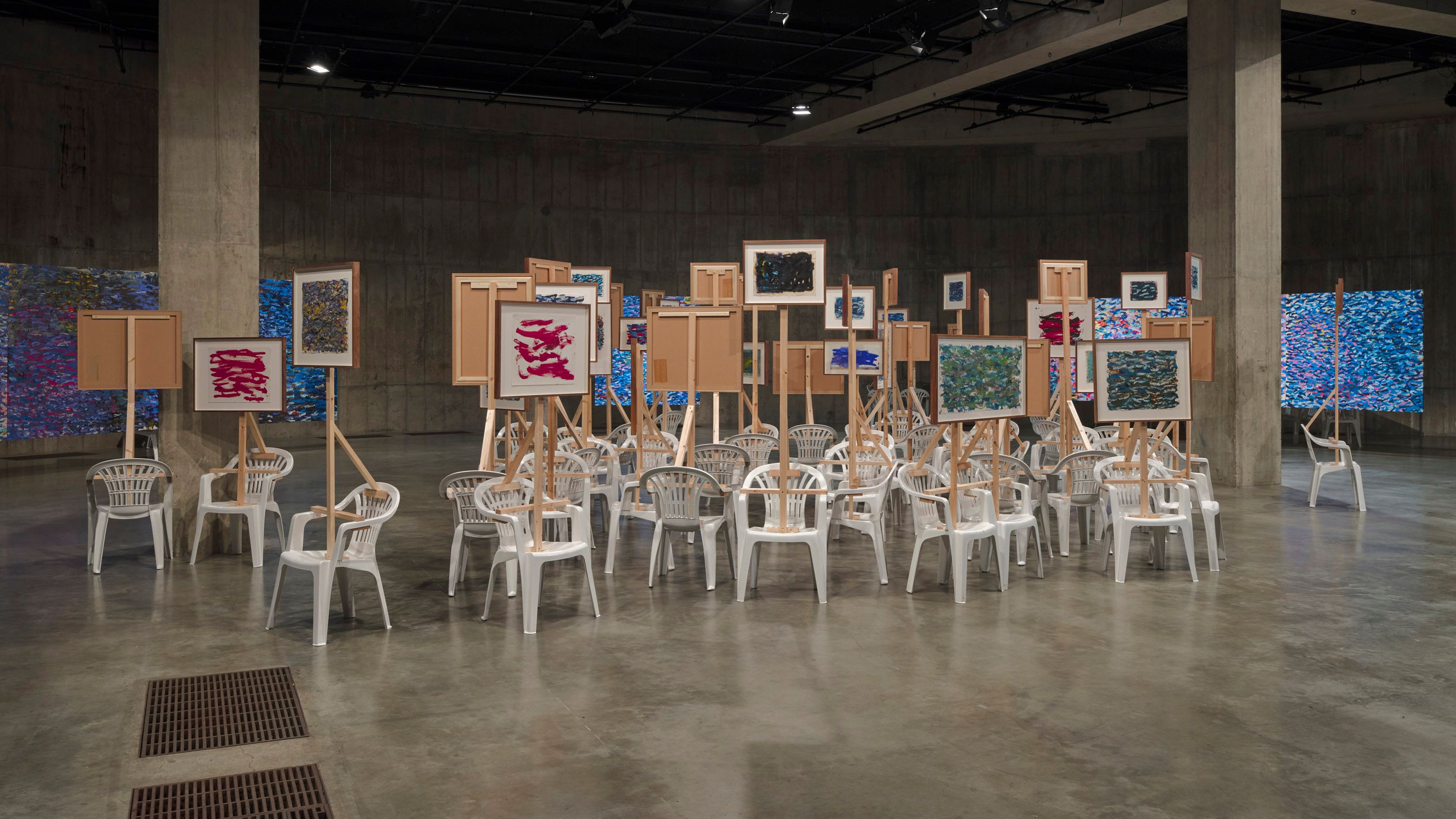 Oscar Murillo: The flooded garden | David Zwirner