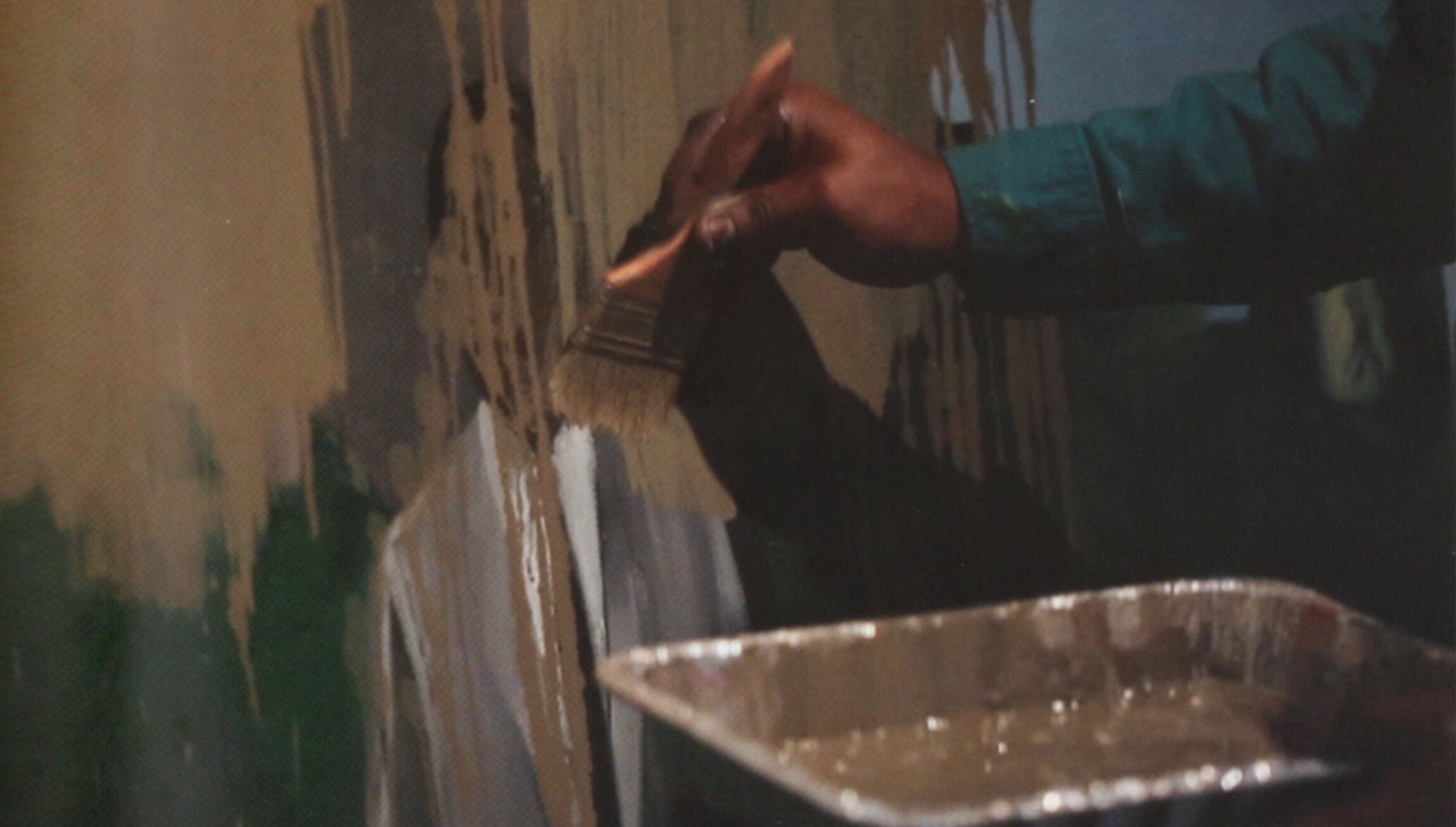 Noah Davis painting The Underground Studio