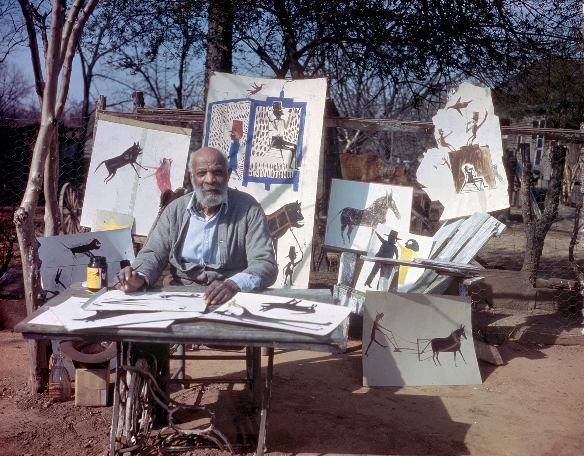 Bill Traylor - Artist Biography & Exhibitions | David Zwirner