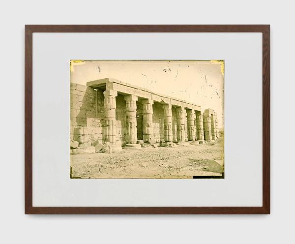 Thomas Ruff — bonfils_06 - Ruines du temple de Kournak à Thèbes - Haute Égypte