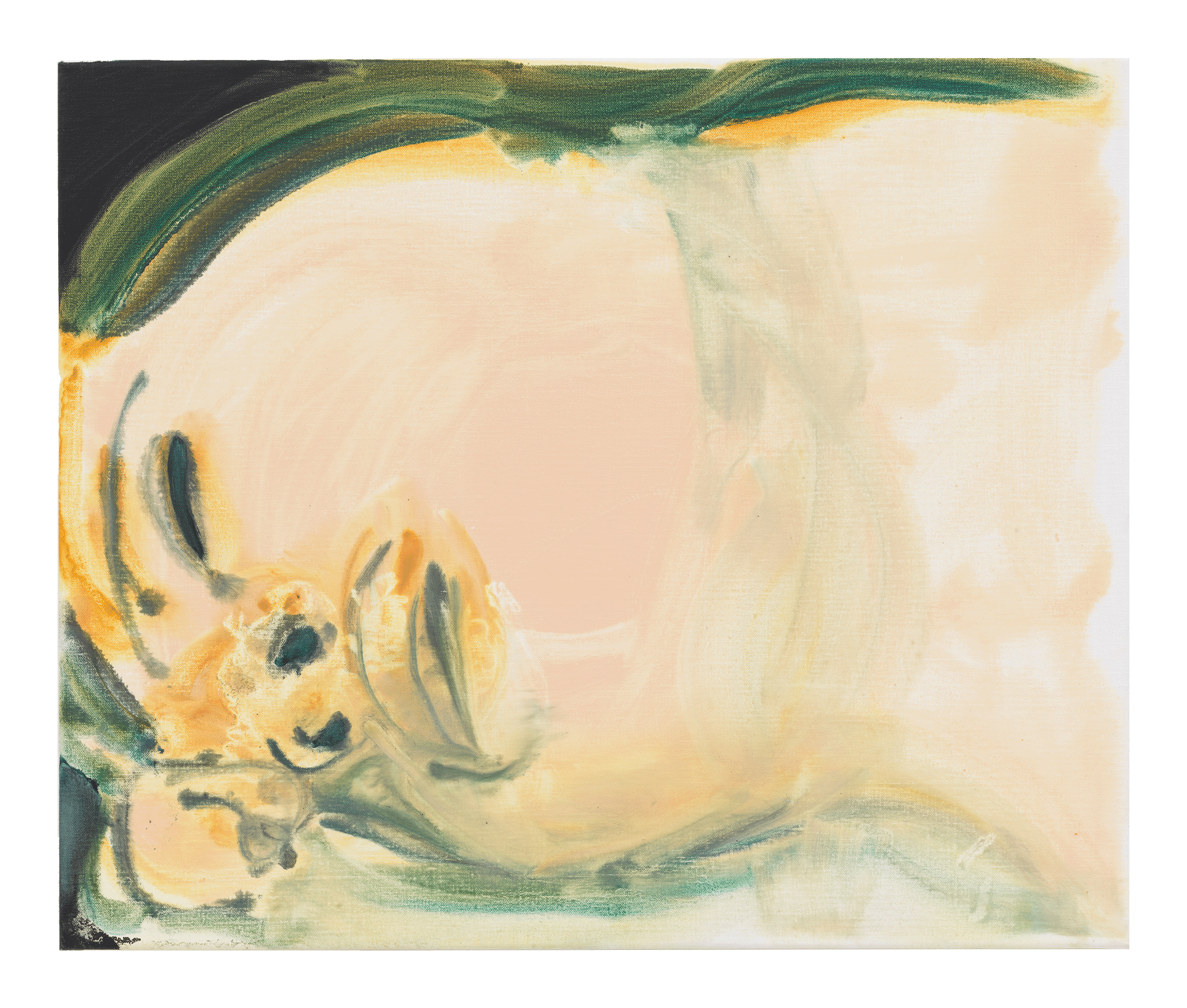 A painting by Marlene Dumas, titled Longing, dated 2018.