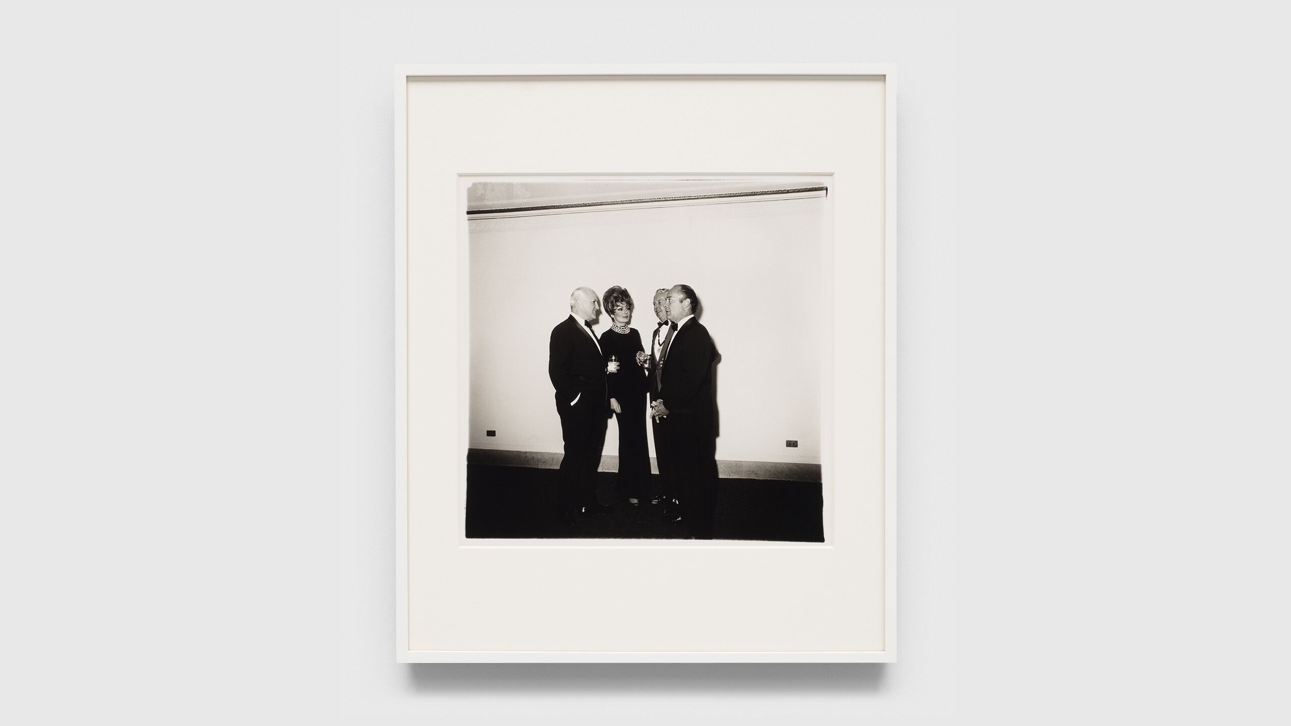 Diane Arbus, Four people at a gallery opening, N.Y.C. 1968