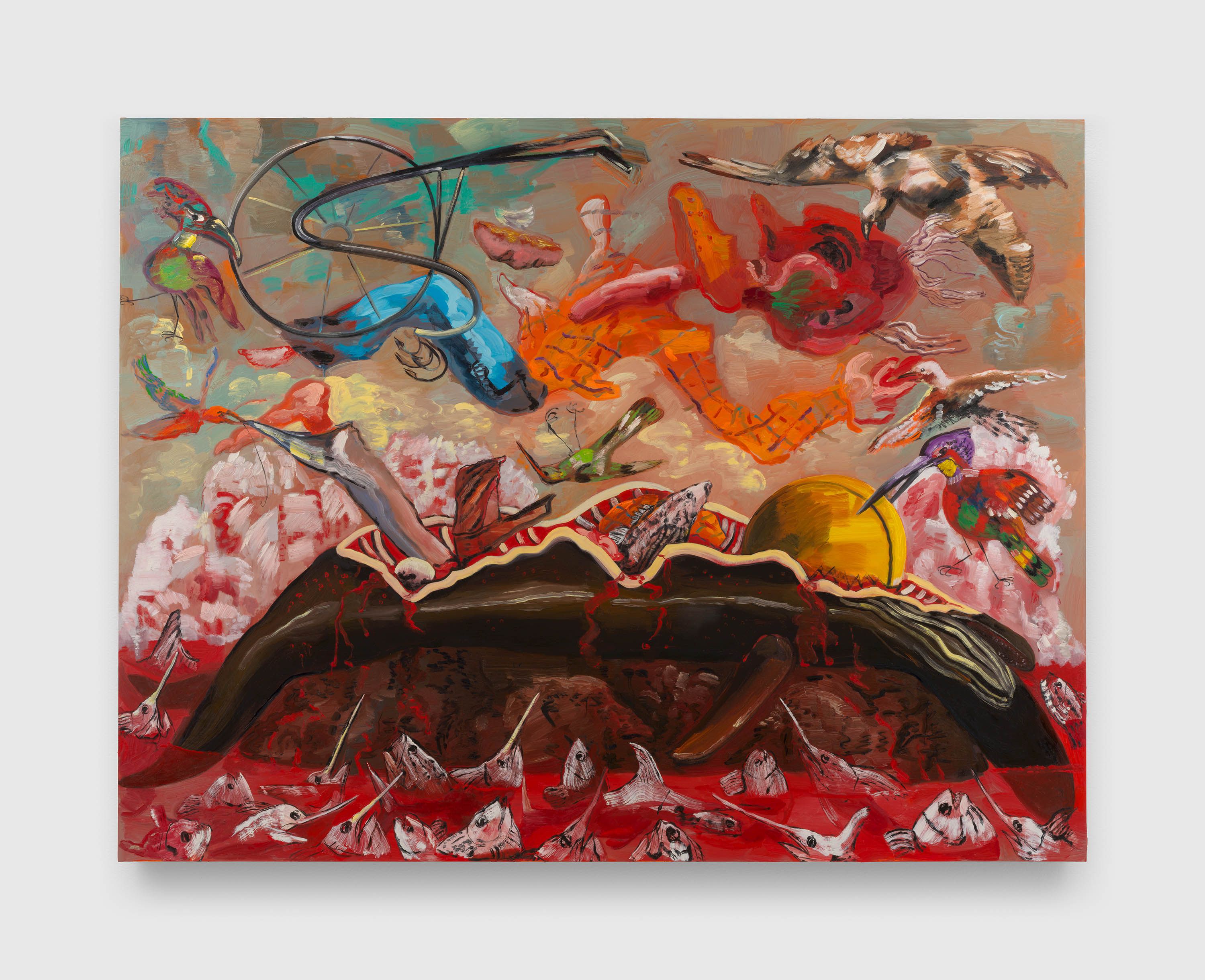 Dana Schutz: The Whale, 2024 | David Zwirner