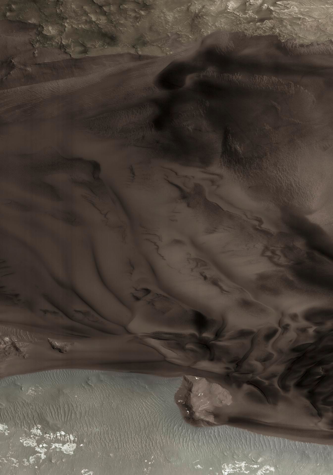 A photograph by Thomas Ruff, titled ma.r.s.07 III, dated 2013.